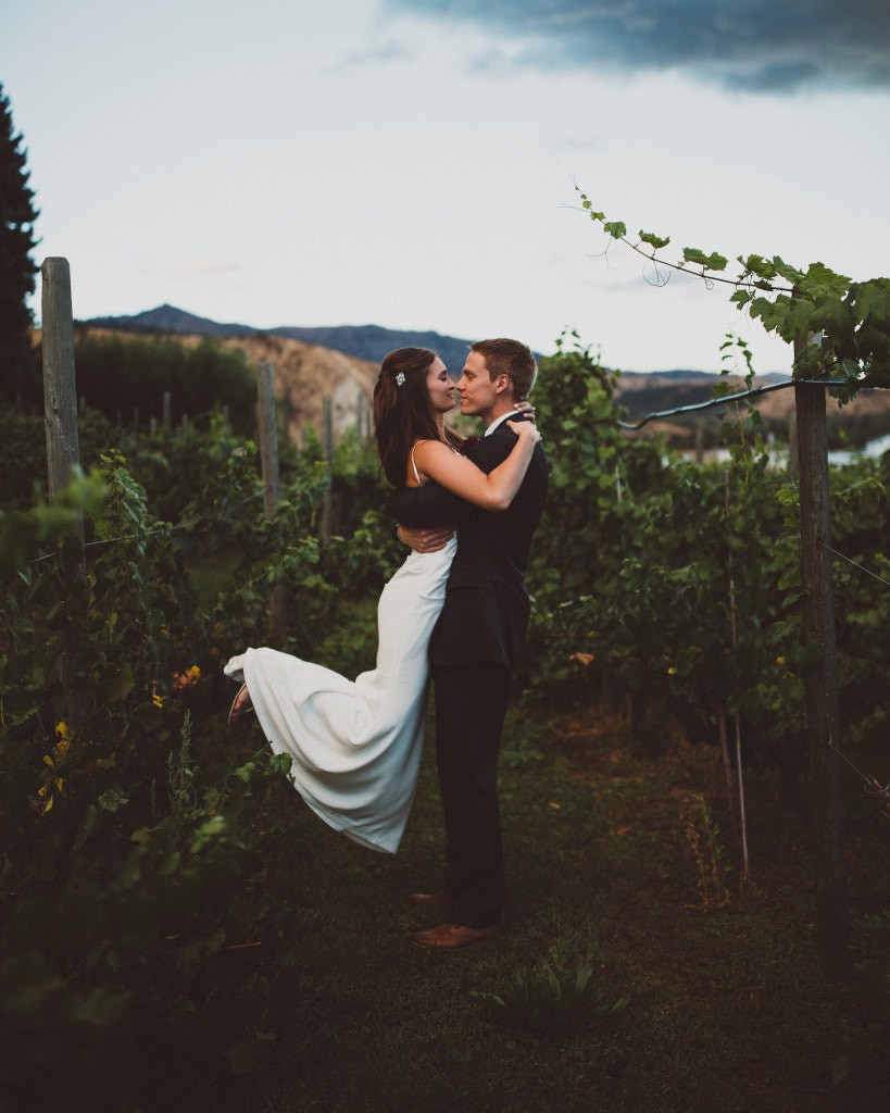 the rain stopped just in time for Taylor and Lindsay to walk around the vineyards as newlyweds. by Berty Mandagie on 500px.com