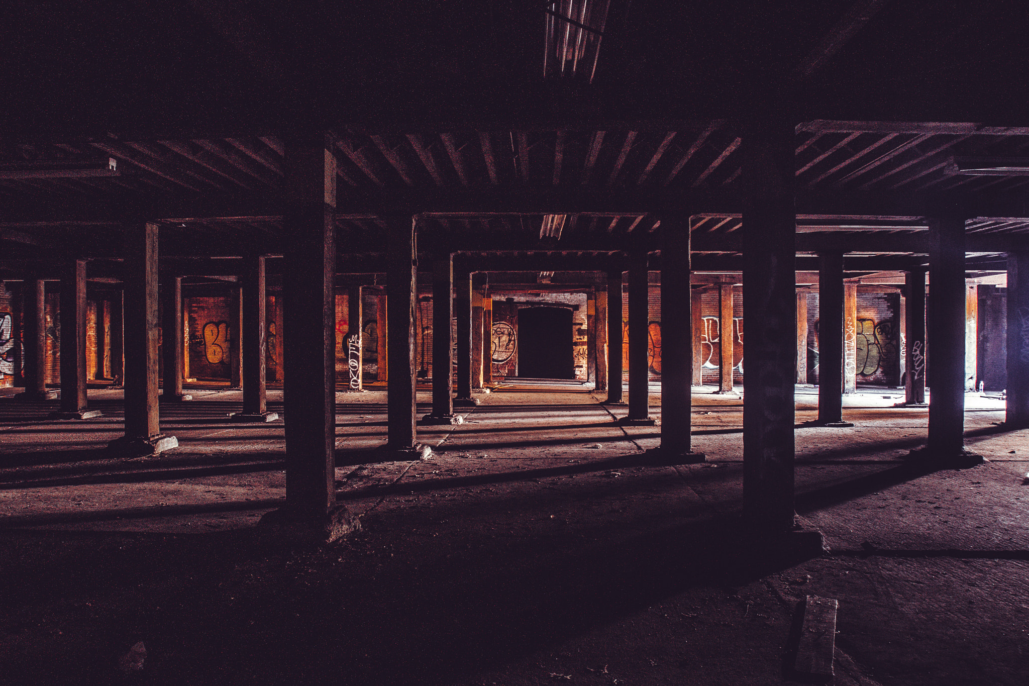 Canon EOS 7D + Canon EF 16-35mm F2.8L USM sample photo. Abandoned warehouses, brooklyn photography