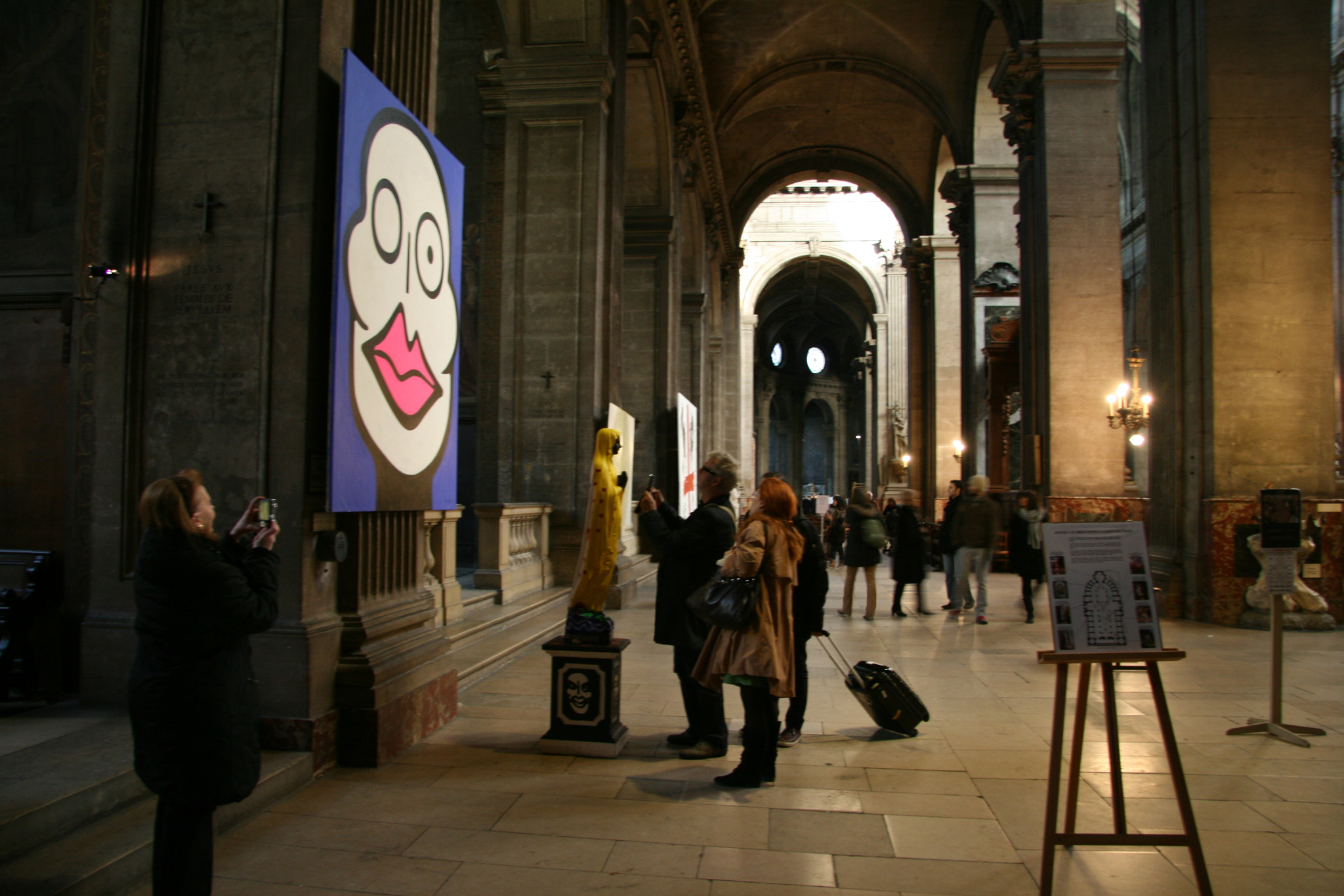 Canon EF-S 17-85mm F4-5.6 IS USM sample photo. Église saint sulpice photography