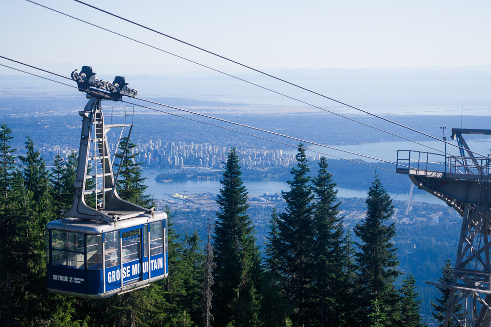 Pentax K-70 + smc PENTAX-DA L 18-55mm F3.5-5.6 sample photo. Grouse mountain photography