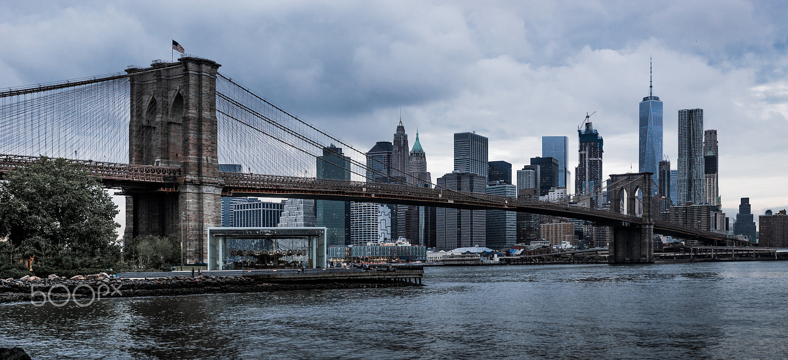 Sony ILCA-77M2 sample photo. Brooklyn bridge photography