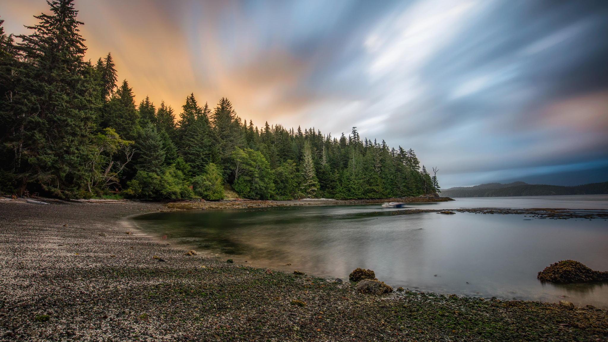 Canon EOS 5DS R + Canon EF 16-35mm F4L IS USM sample photo. White beach, compton island, bc canada photography