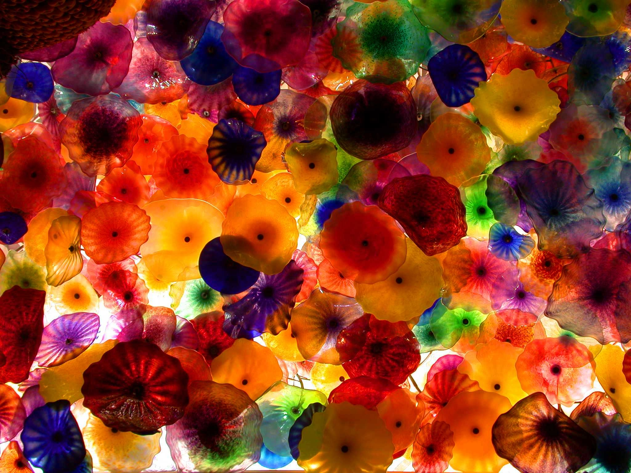 Nikon E995 sample photo. Bellagio ceiling photography