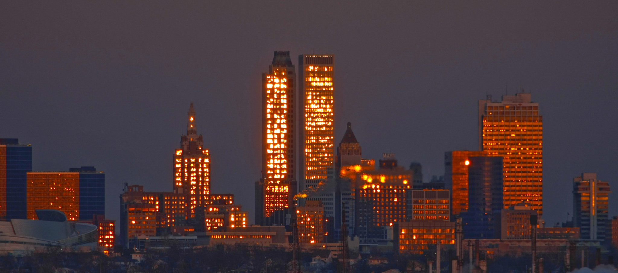 Canon EF 28-300mm F3.5-5.6L IS USM sample photo. Tulsa sunset photography