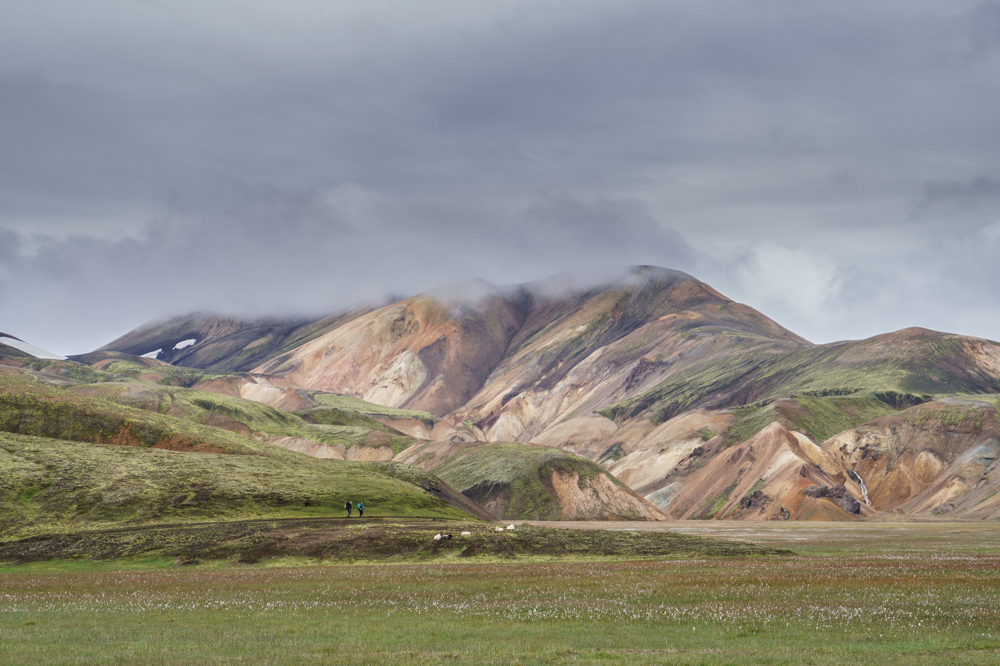 Sony a6300 + Sony FE 24-240mm F3.5-6.3 OSS sample photo. Lost in landmannalaugar photography