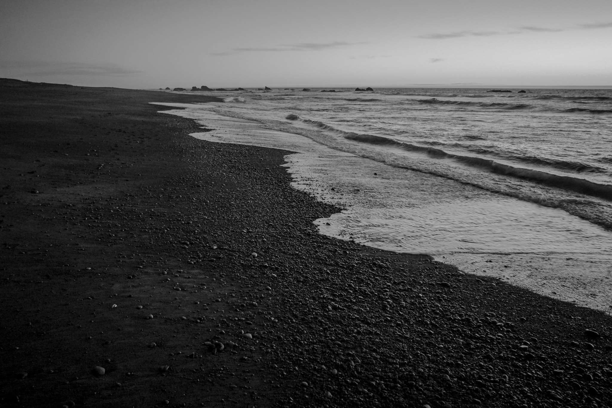 Samsung NX1 + Samsung NX 16-50mm F3.5-5.6 Power Zoom ED OIS sample photo. Beachfront at mattole campground photography