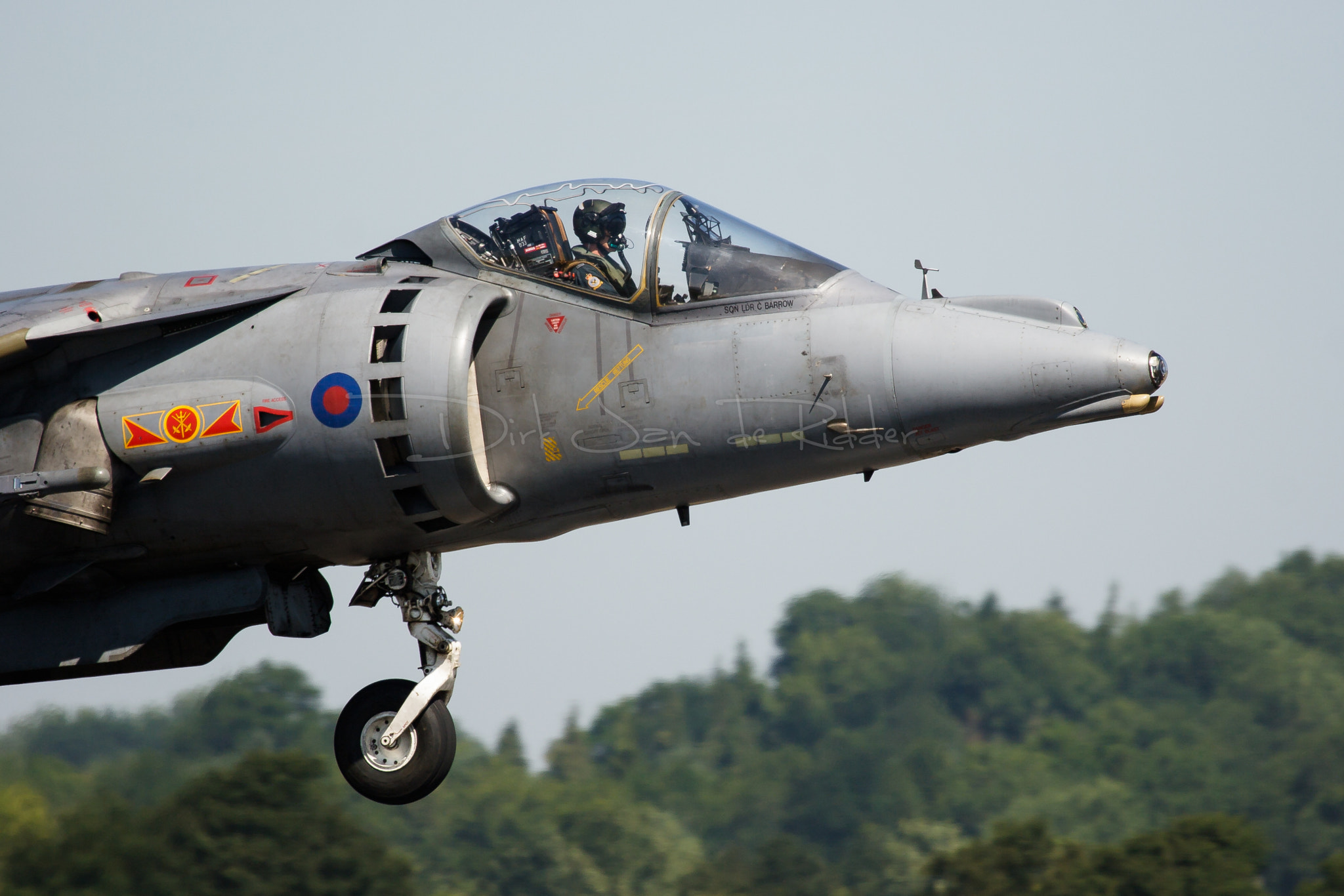 Canon EOS 20D + Canon EF 100-400mm F4.5-5.6L IS USM sample photo. Royal air force harrier gr7a zd431 photography