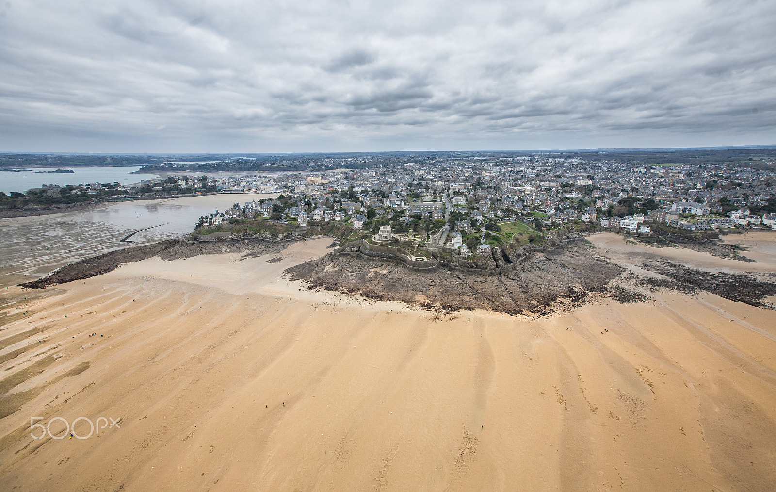 Canon EF 16-35mm F2.8L II USM sample photo. Marée basse dinard photography