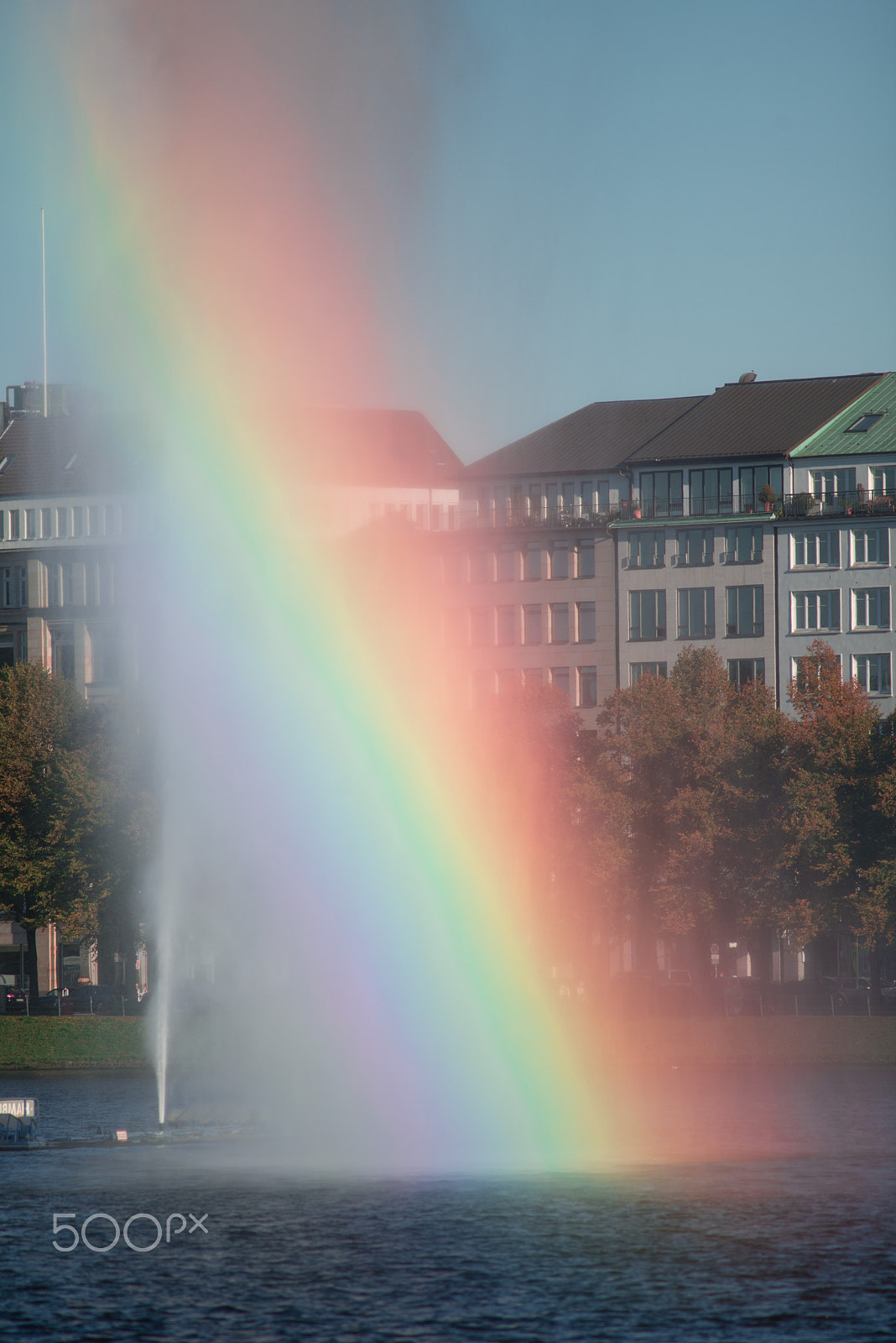 Nikon D800E + AF Nikkor 300mm f/4 IF-ED sample photo. Regenbogen photography