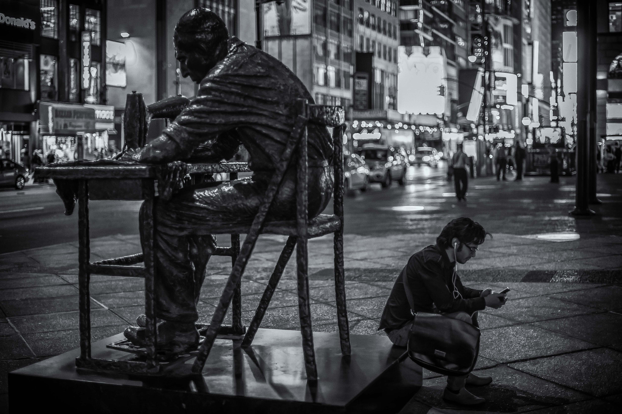 Nikon Df + Nikon AF-S Nikkor 50mm F1.4G sample photo. Streets of ny photography