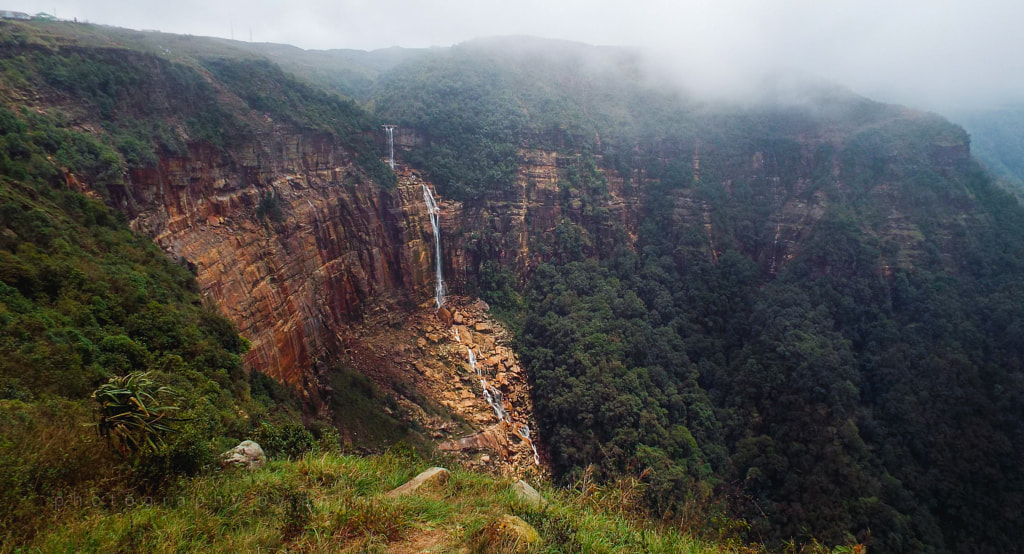 Wah Kaba Falls Cherrapunji