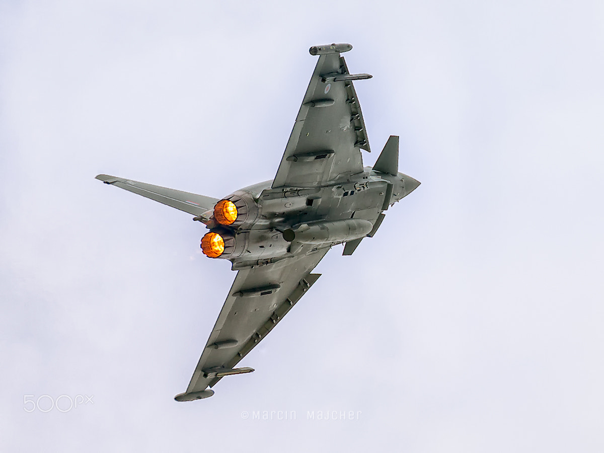 Canon EOS-1D Mark II N sample photo. Raf, eurofighter typhoon, zk354 photography