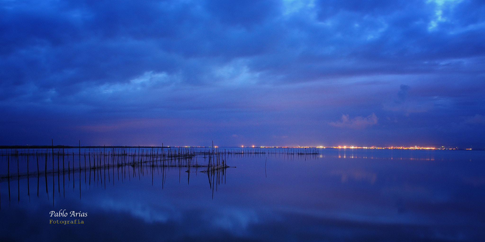Nikon D300 sample photo. Albufera azul photography