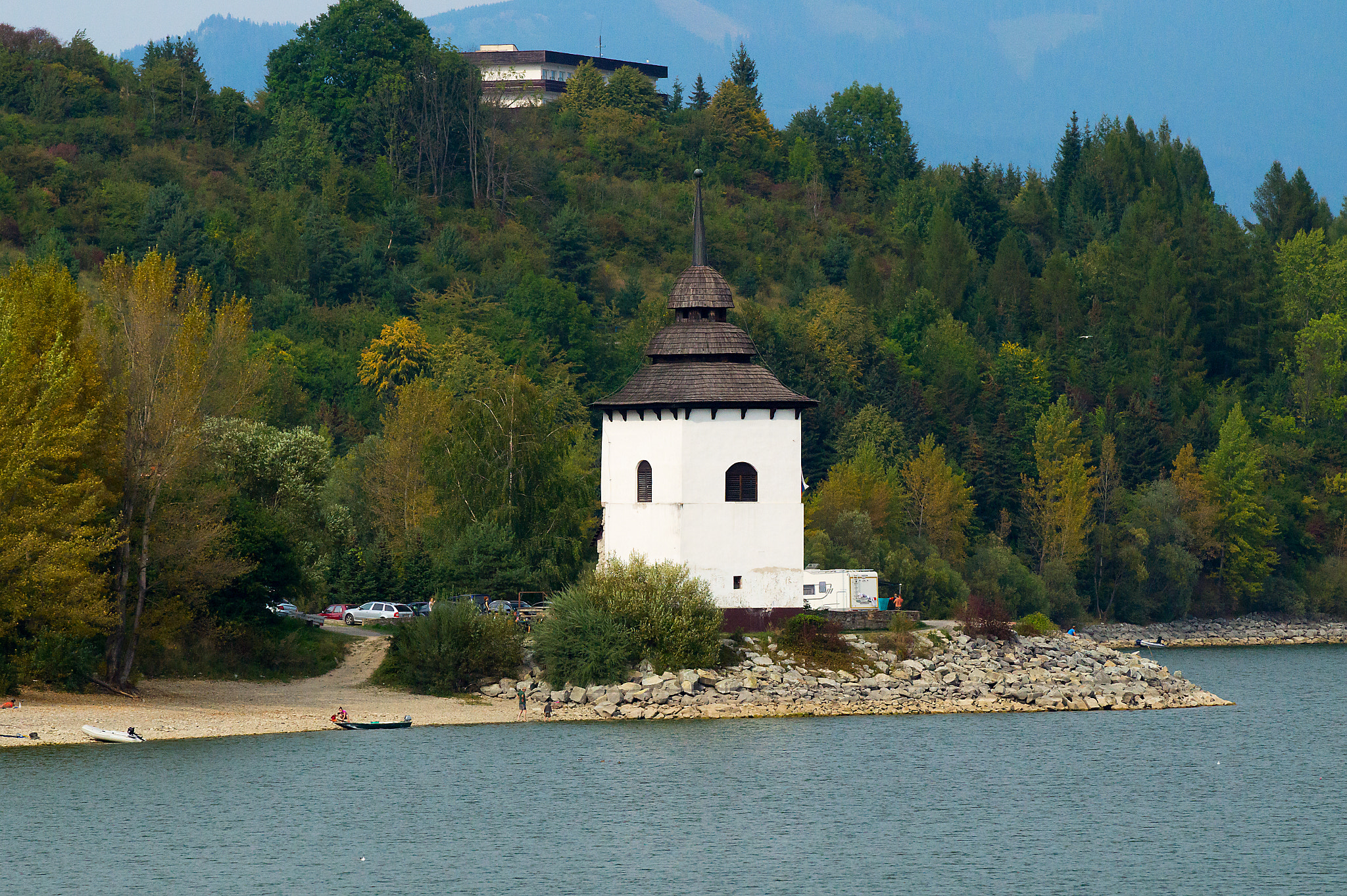 Tamron SP 70-300mm F4-5.6 Di USD sample photo. Liptovská mara photography