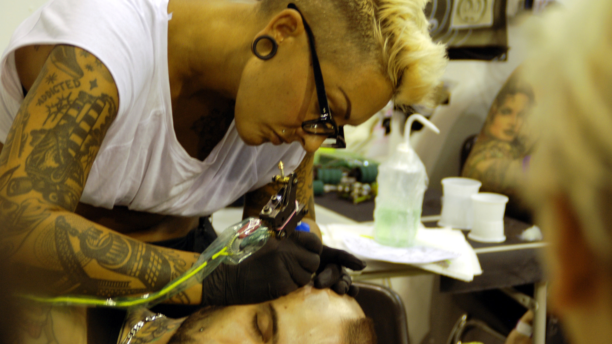 Nikon D80 sample photo. Catania tattoo convention - delia vico photography