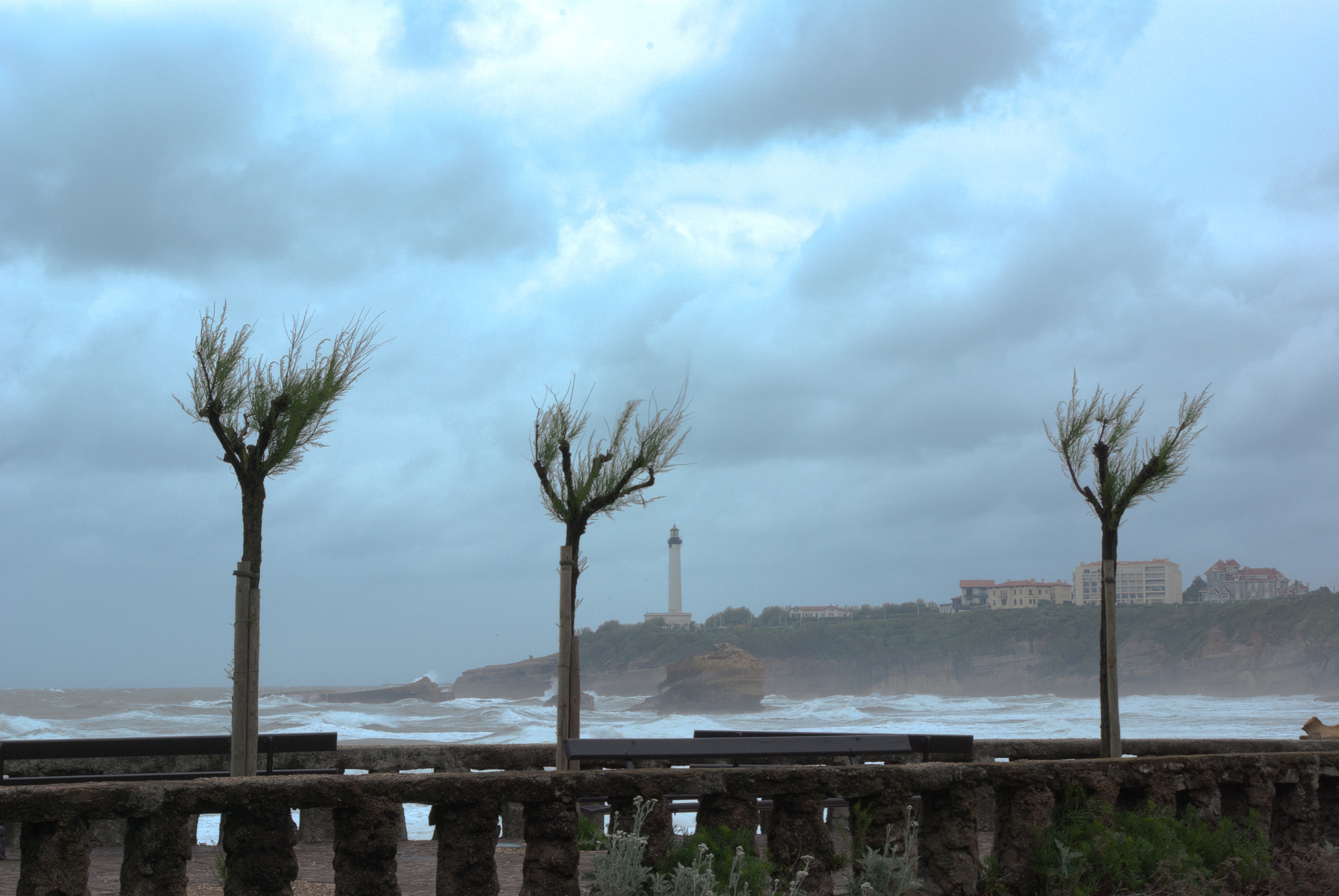 Pentax K10D + Pentax smc DA 18-55mm F3.5-5.6 AL WR sample photo. Biarritz photography