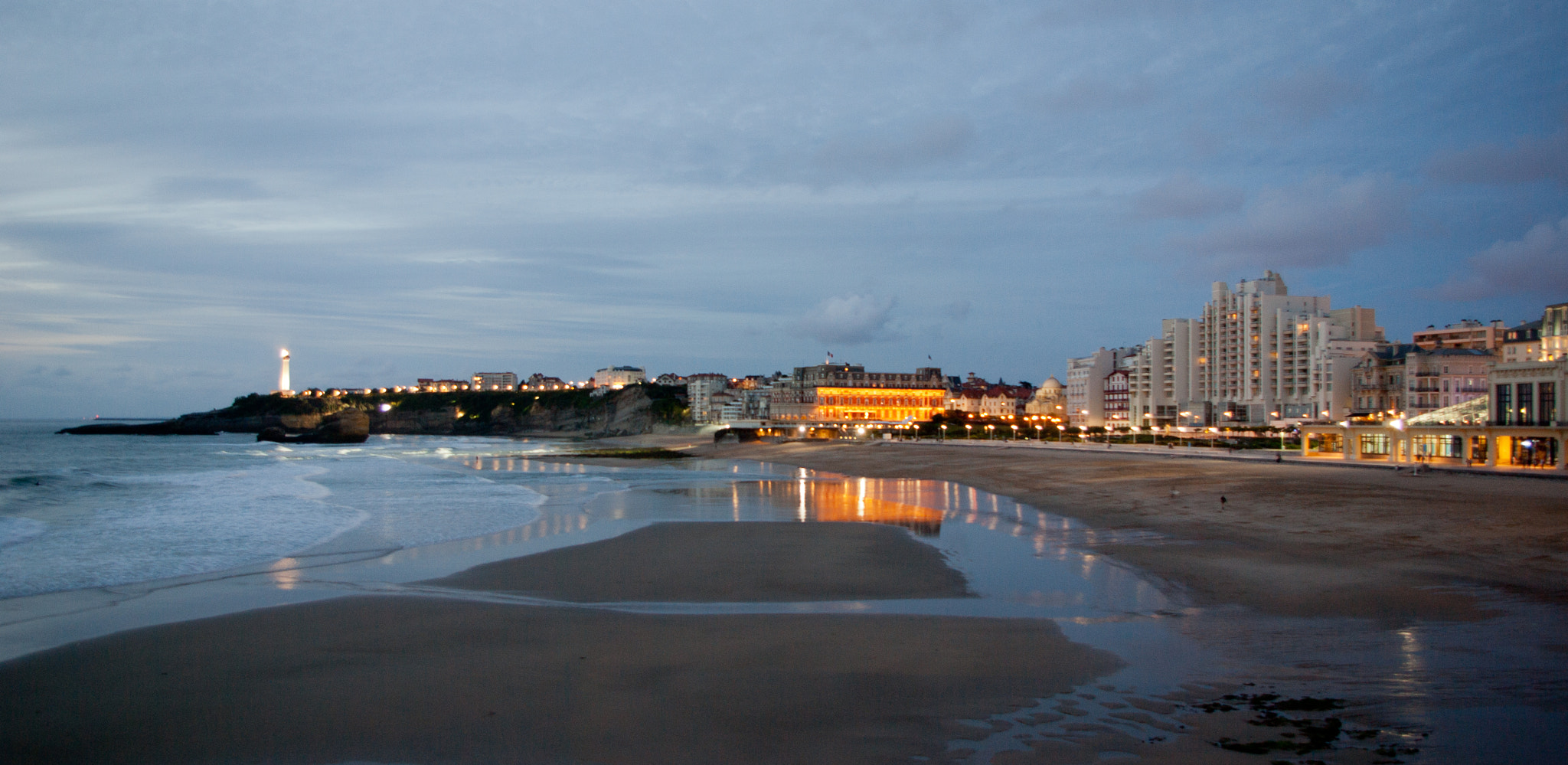 Pentax smc DA 18-55mm F3.5-5.6 AL WR sample photo. Biarritz photography