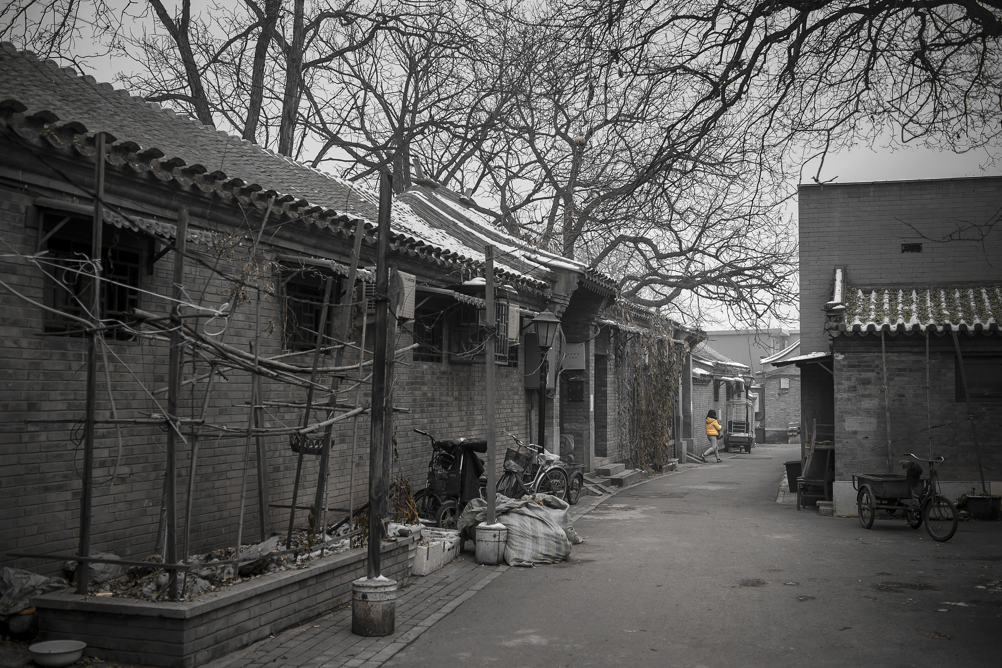 Nikon D700 + ZEISS Distagon T* 35mm F2 sample photo. The hutong in beijing photography