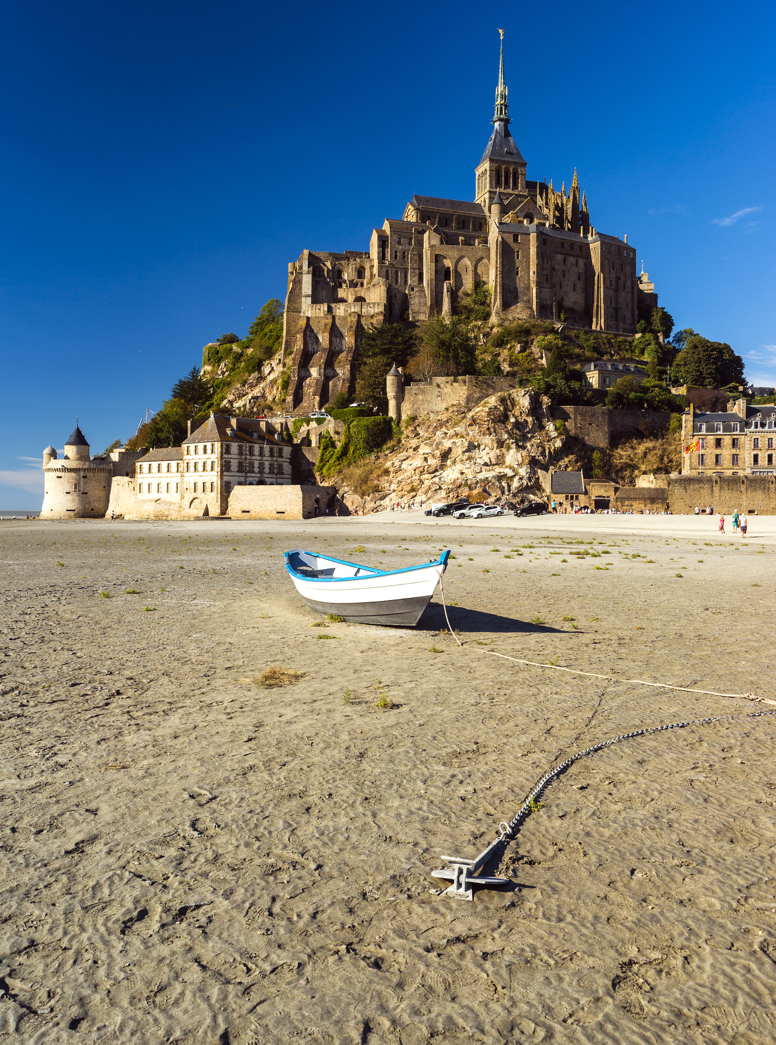 Sony a99 II sample photo. Le mont saint-michel at low tide. photography