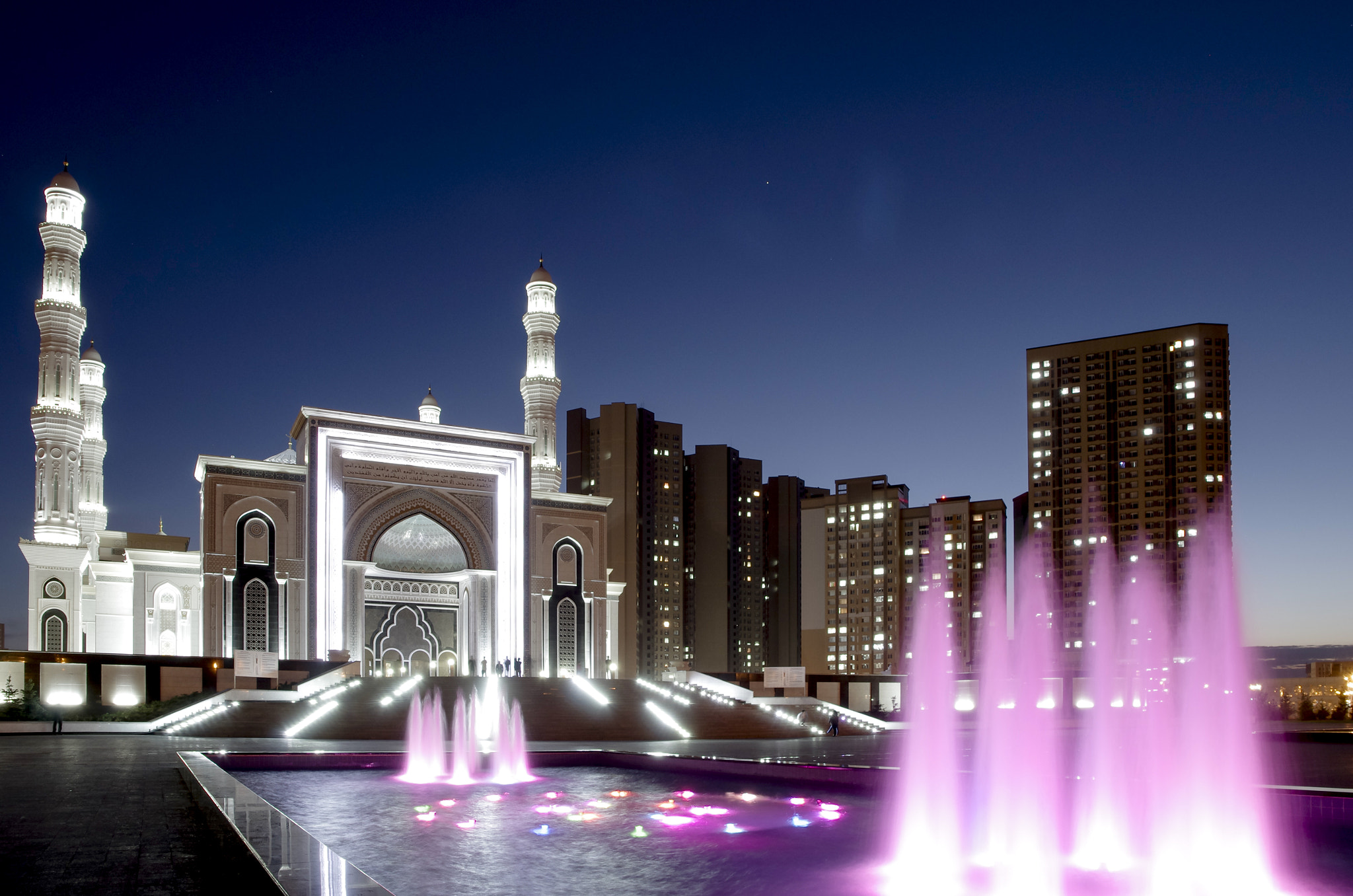 Pentax K-5 IIs sample photo. Astana -  hazret sultan mosque photography