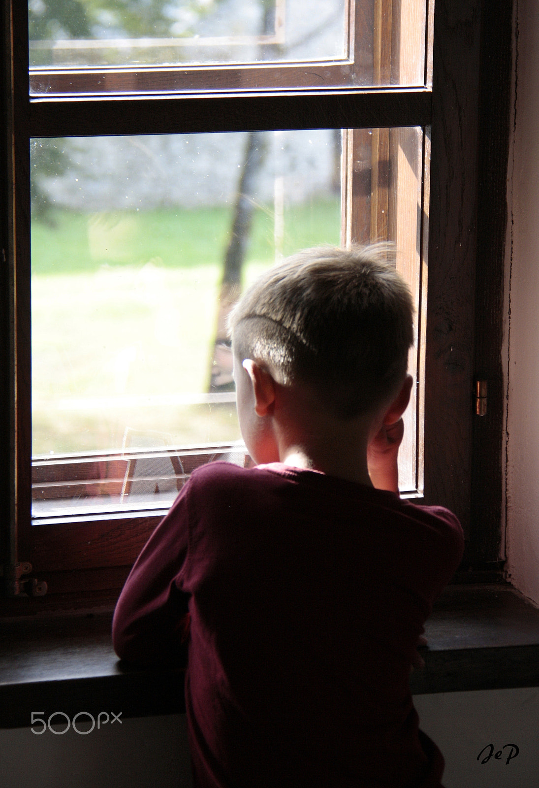 Canon EOS 1000D (EOS Digital Rebel XS / EOS Kiss F) sample photo. Through the window... (ogulin, croatia) photography