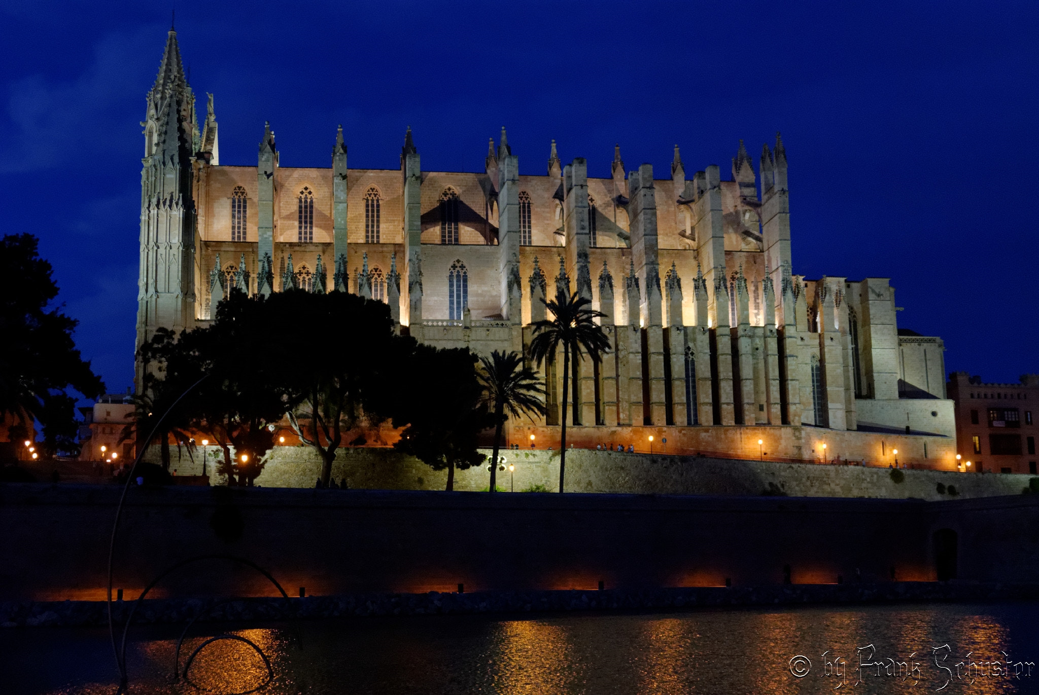 Nikon D80 sample photo. Cathedral palma de mallorca photography