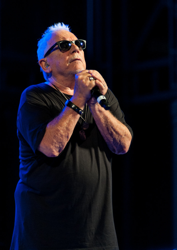 Nikon AF-Nikkor 80-200mm F2.8D ED sample photo. Eric burdon & the animals - 2016 lowell summer music series photography