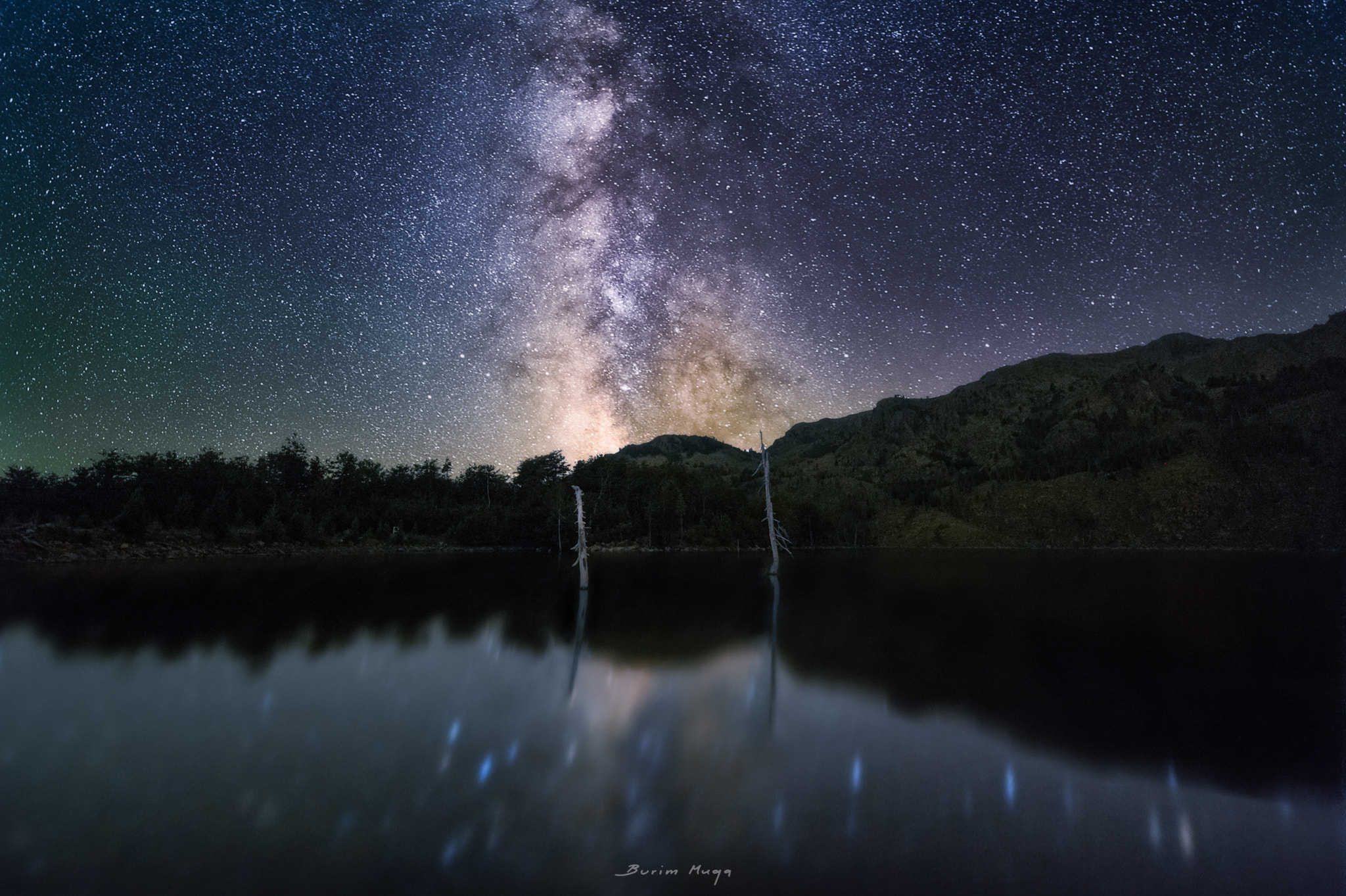 Nikon Df sample photo. The gateway to the milky way photography