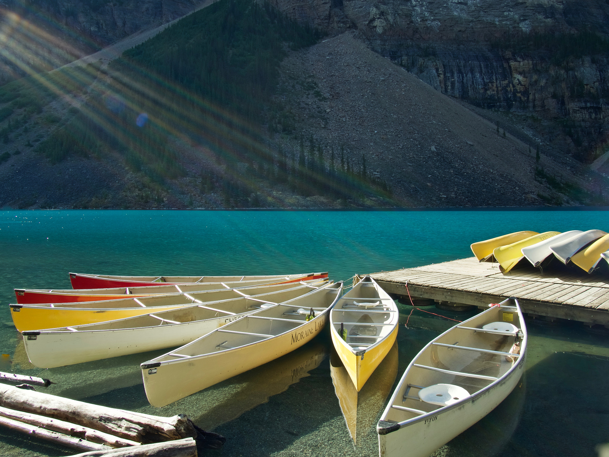 Olympus OM-D E-M5 II sample photo. Lake moraine in the morning 9 photography