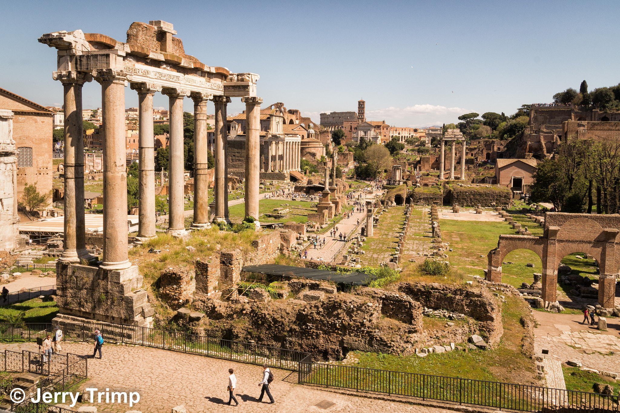 Sony SLT-A58 sample photo. Overview of foro romano photography