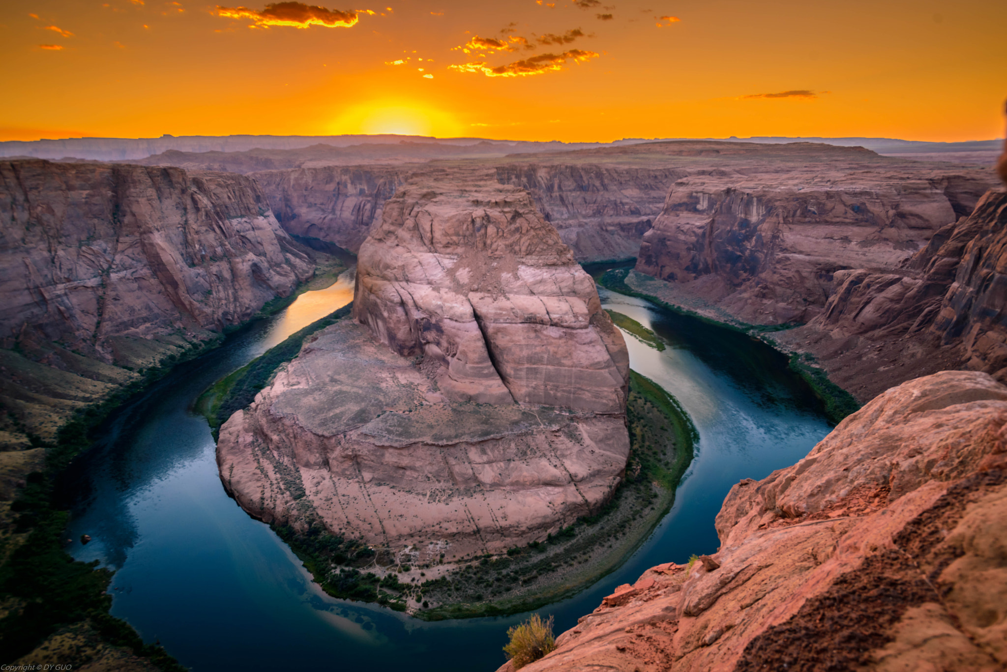 Nikon AF-S Nikkor 17-35mm F2.8D ED-IF sample photo. Horseshoe bend photography