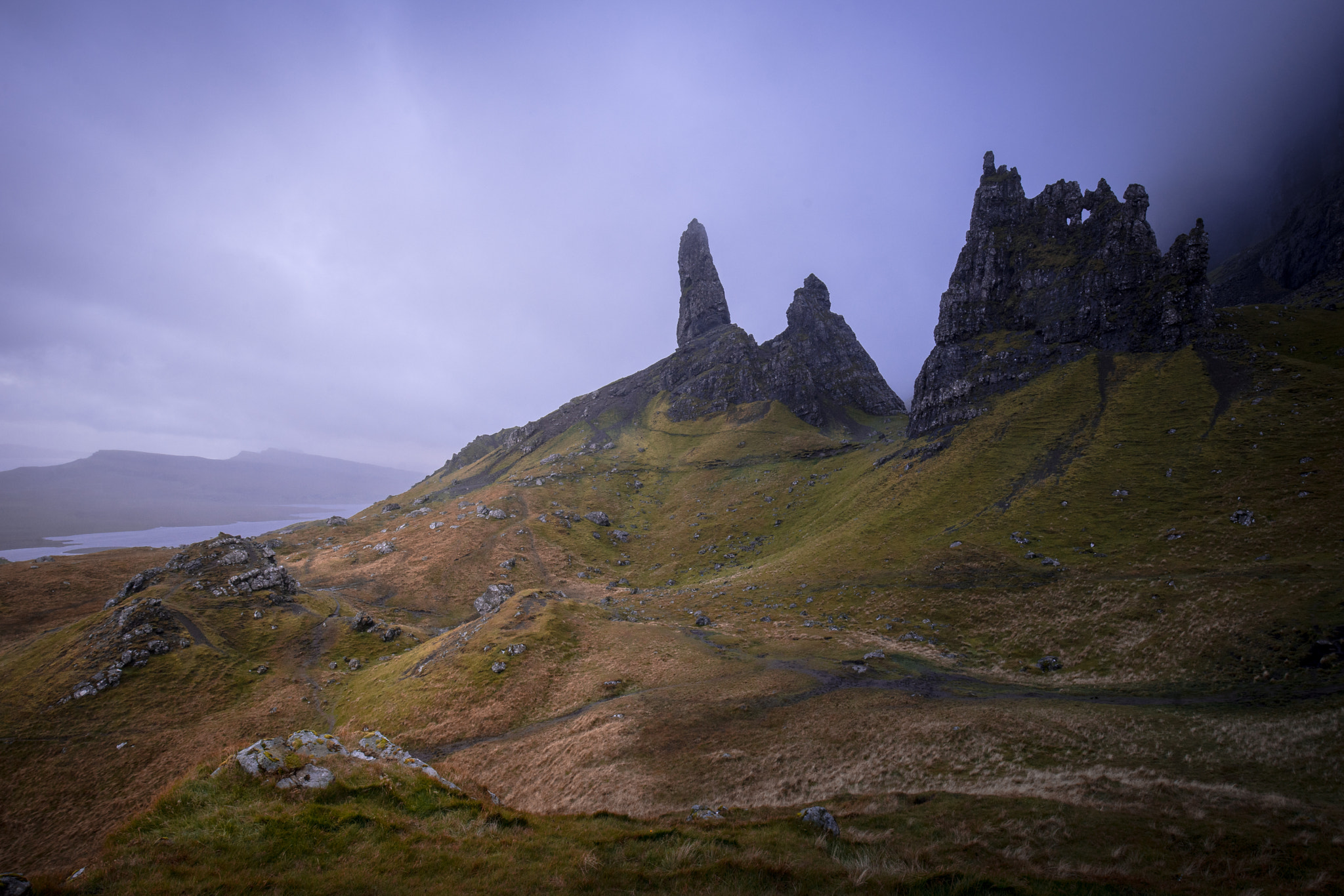 Sony a7 II + Canon EF 16-35mm F4L IS USM sample photo. -the old man of storr- photography