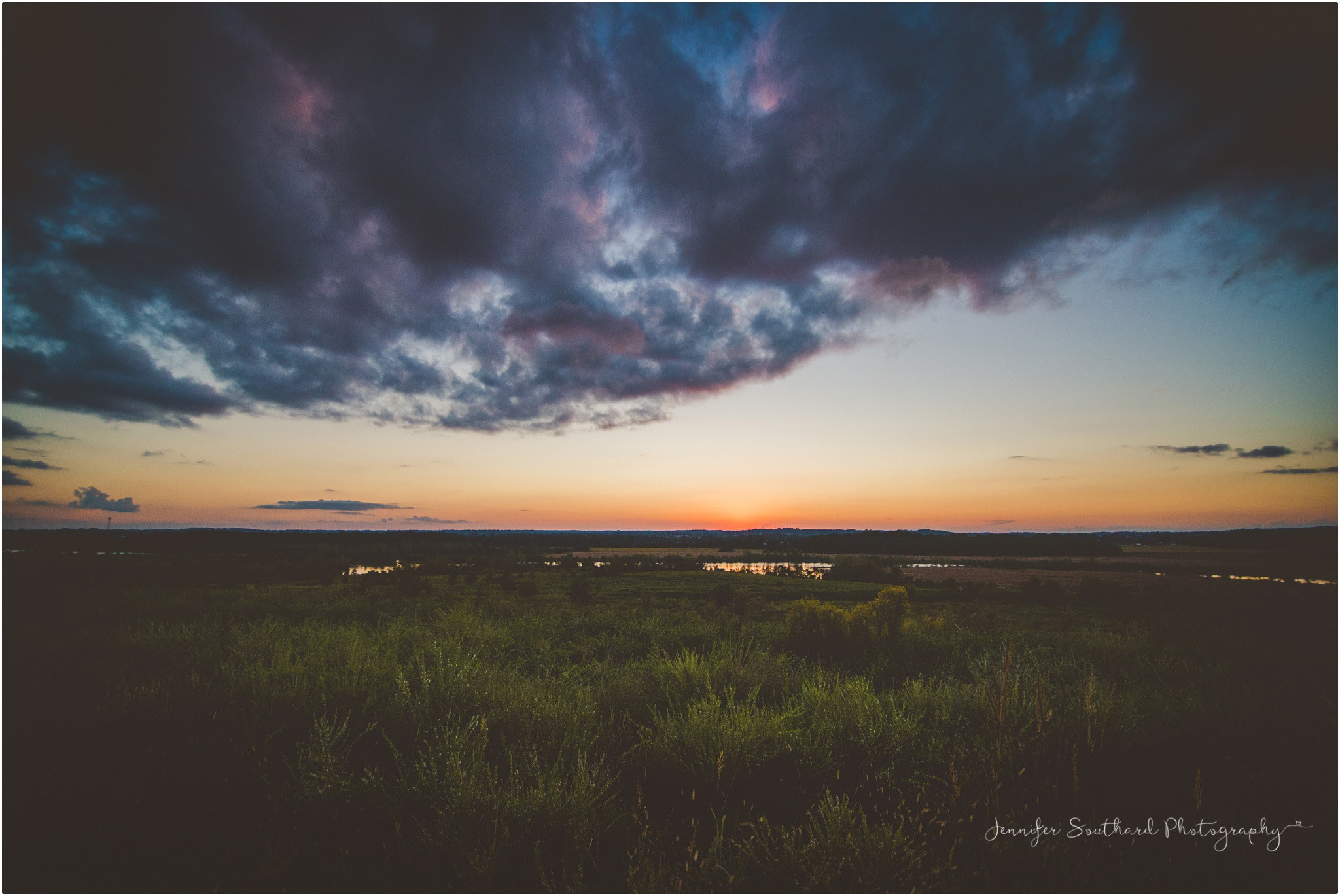 Tokina AT-X Pro 11-16mm F2.8 DX sample photo. Bluegrass sunset photography