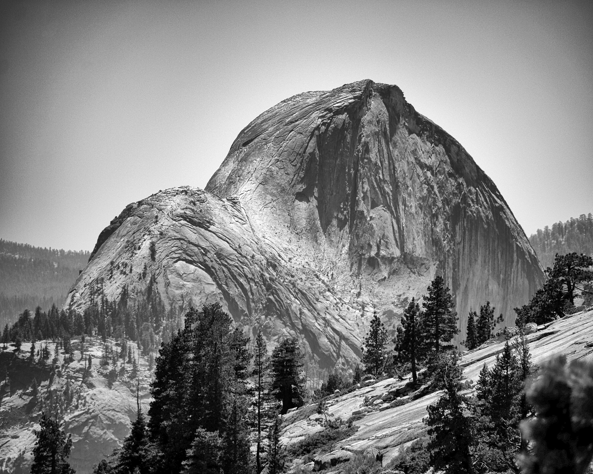 Canon EF-S 55-250mm F4-5.6 IS STM sample photo. Half dome photography