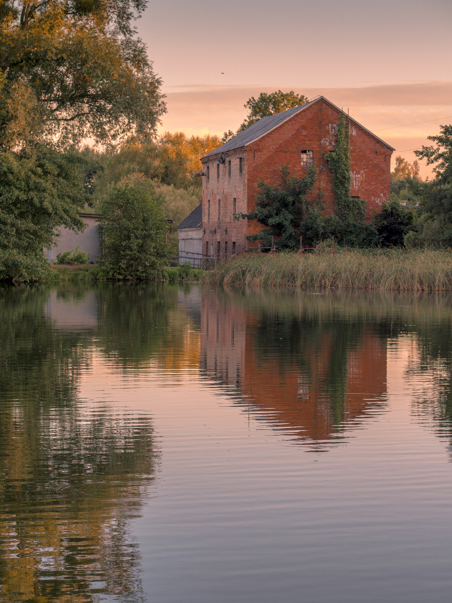 Panasonic Lumix G 42.5mm F1.7 ASPH Power OIS sample photo. Old watermill photography