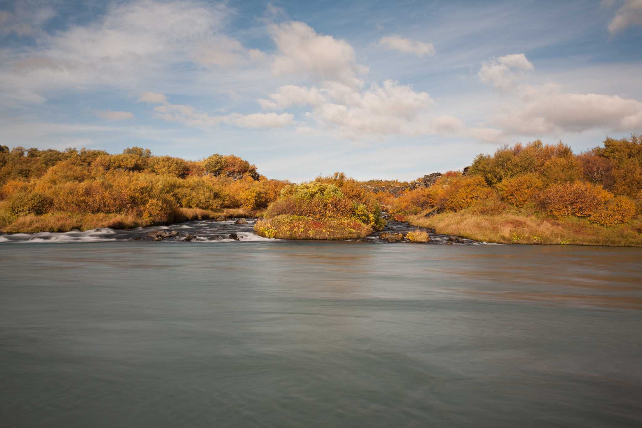 Canon EOS 5D + Canon EF 28mm F1.8 USM sample photo. Two split river photography