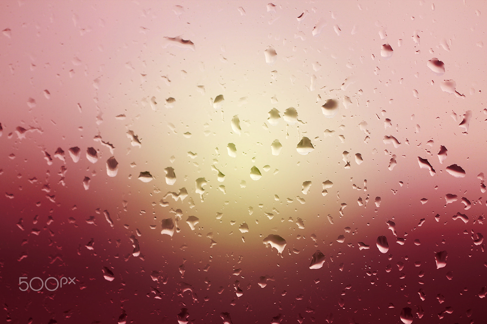 Canon EOS 550D (EOS Rebel T2i / EOS Kiss X4) + Canon EF 100mm F2.8L Macro IS USM sample photo. Rain water drops on glass window photography