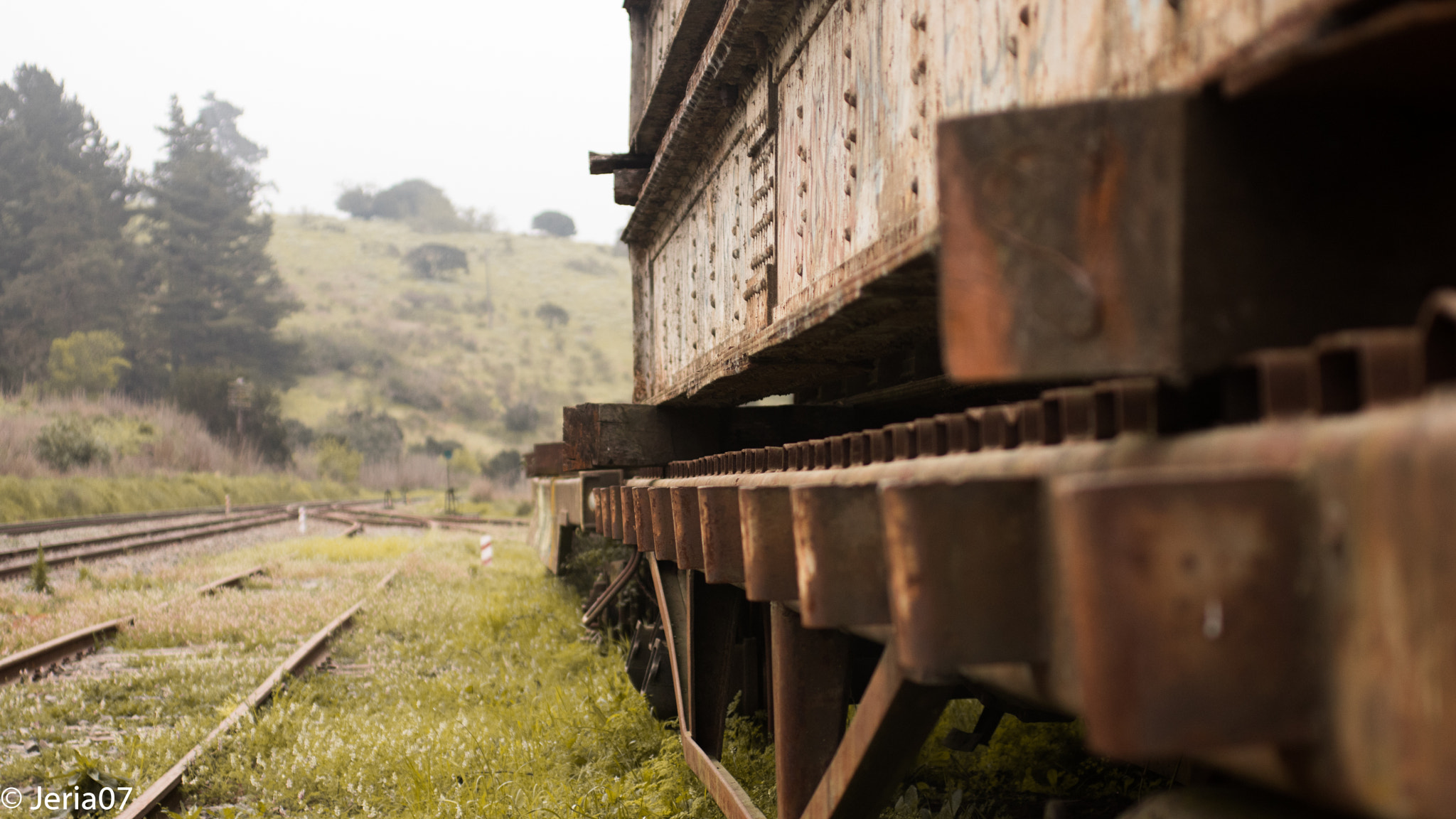 Sigma 50mm F1.4 EX DG HSM sample photo. Tren olvidado photography