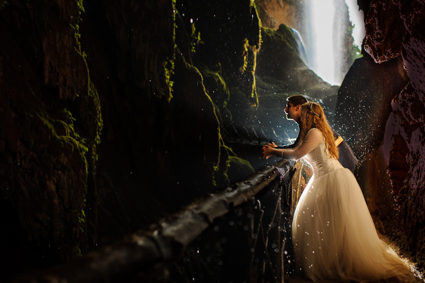 Nikon D3S + Nikon AF-S Nikkor 35mm F1.4G sample photo. Postboda en el monasterio de piedra de zaragoza photography