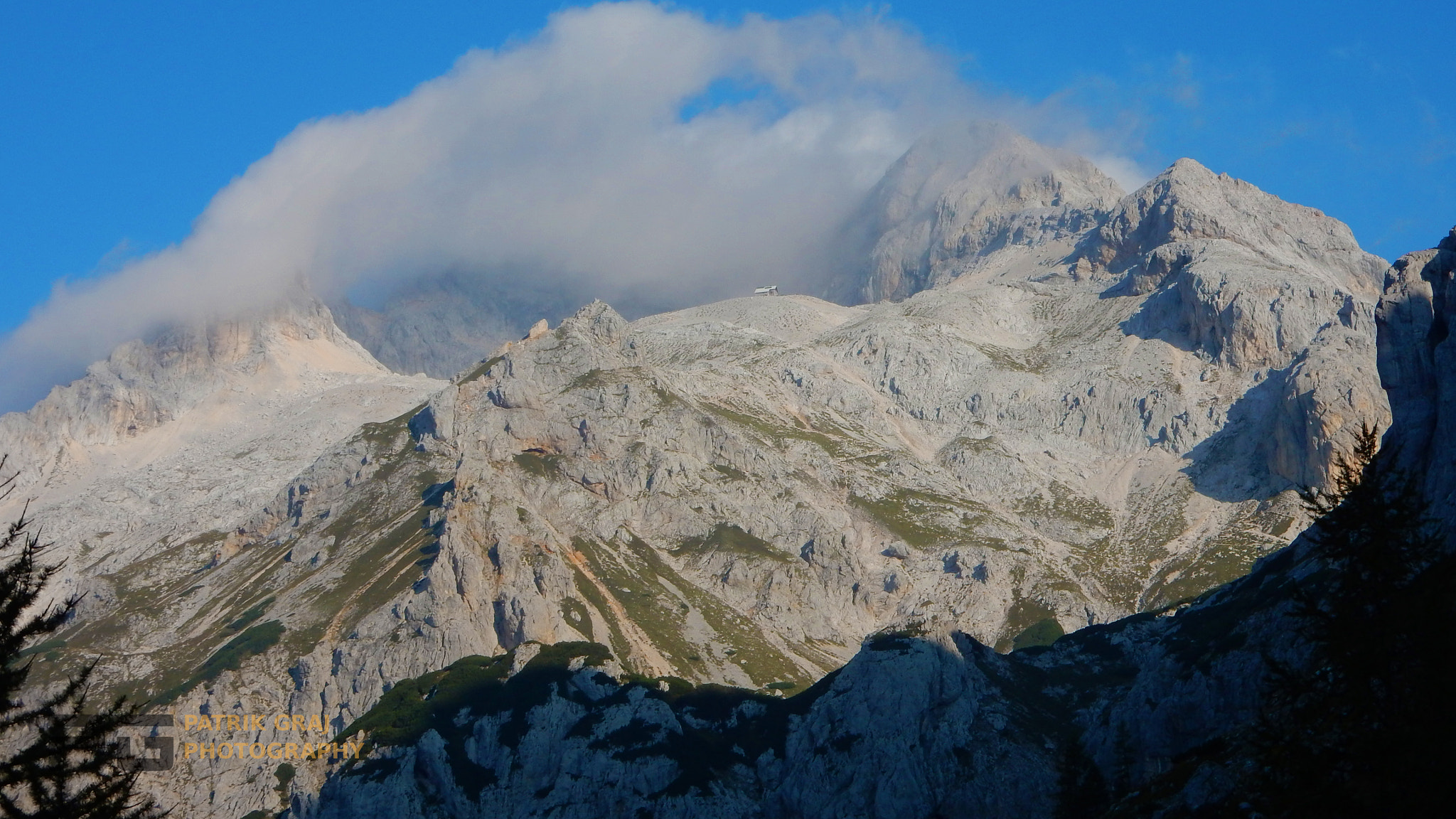 Nikon Coolpix S6400 sample photo. South triglav with planika cottage photography