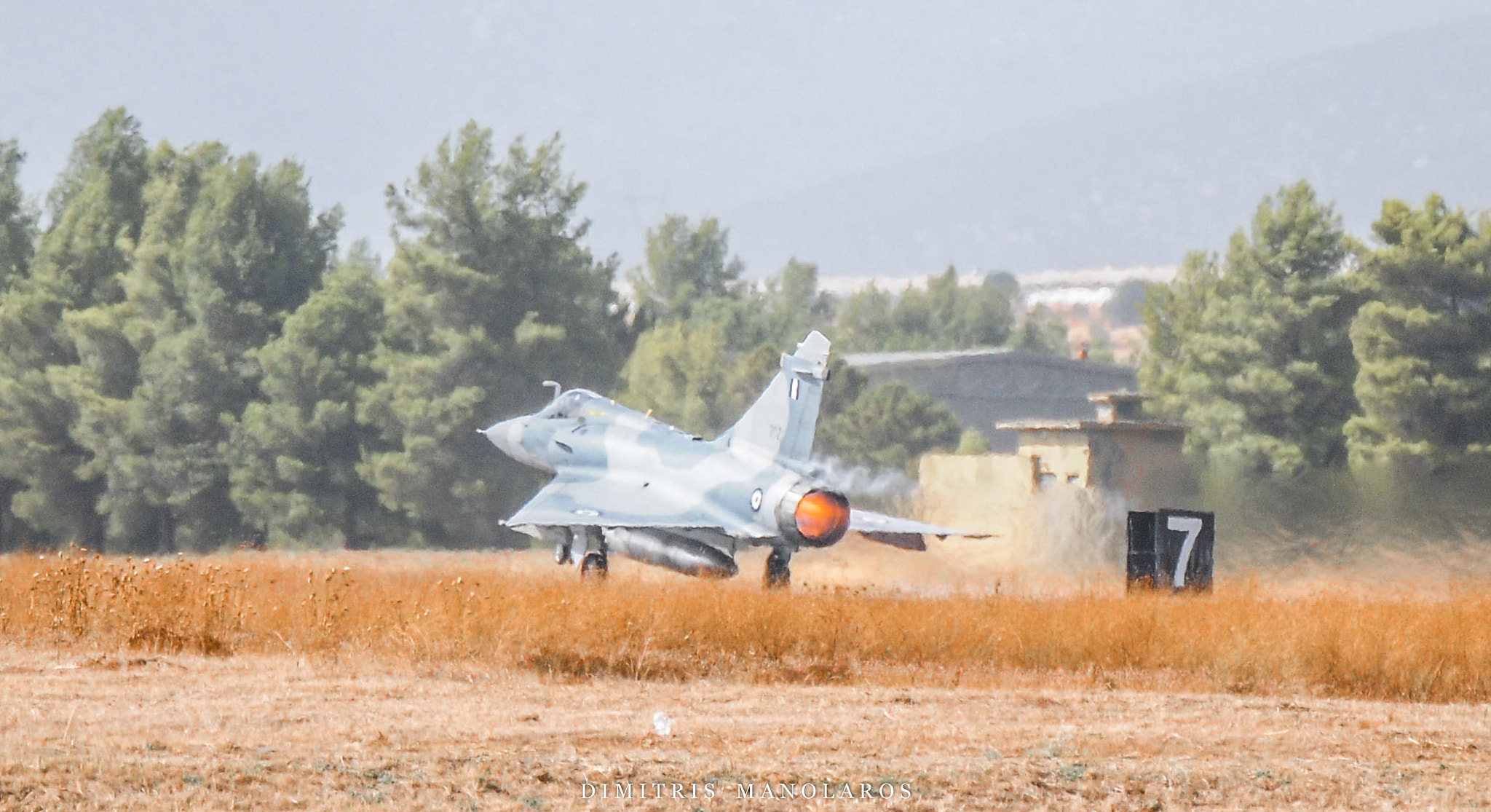 Nikon D300S sample photo. Mirage 2000 take off photography
