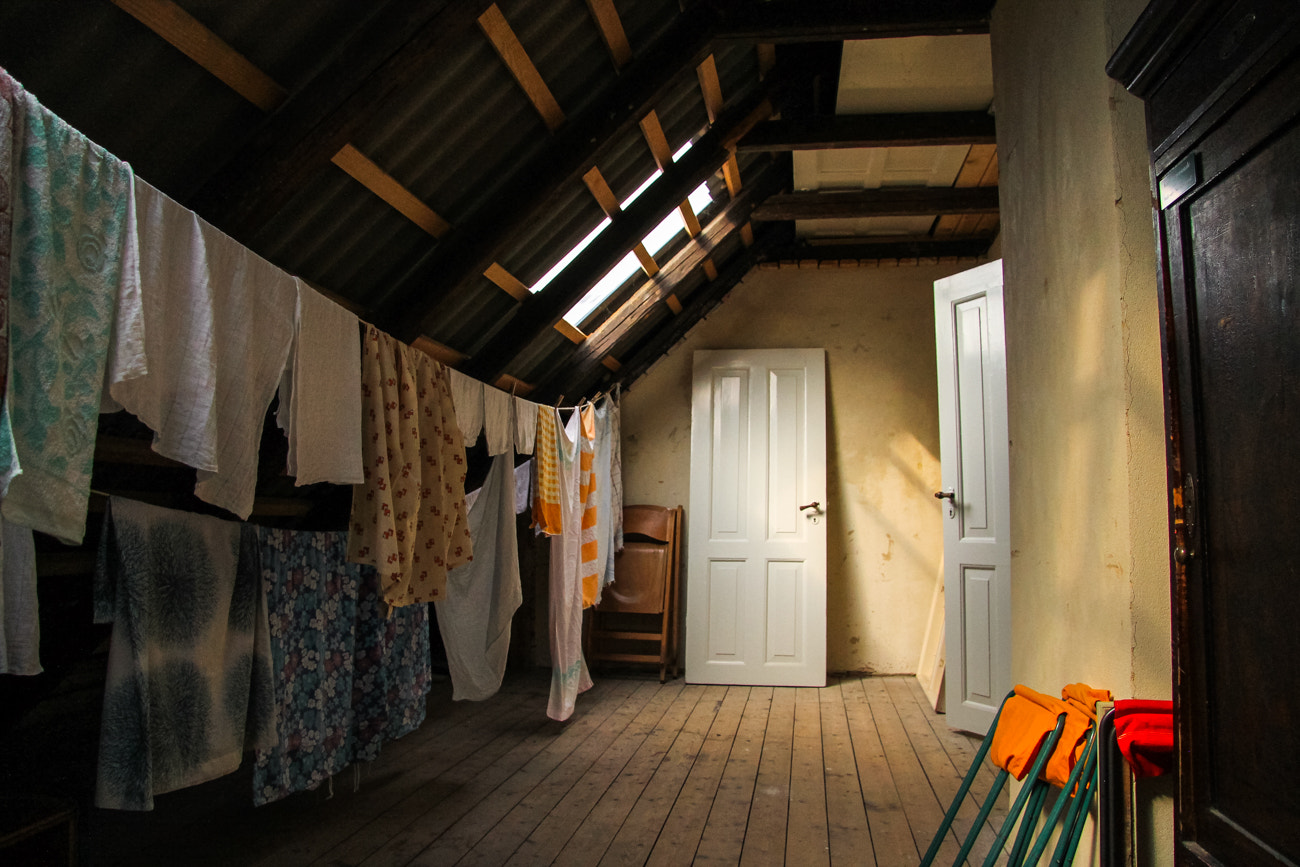 Canon EF-S 17-85mm F4-5.6 IS USM sample photo. The attic photography