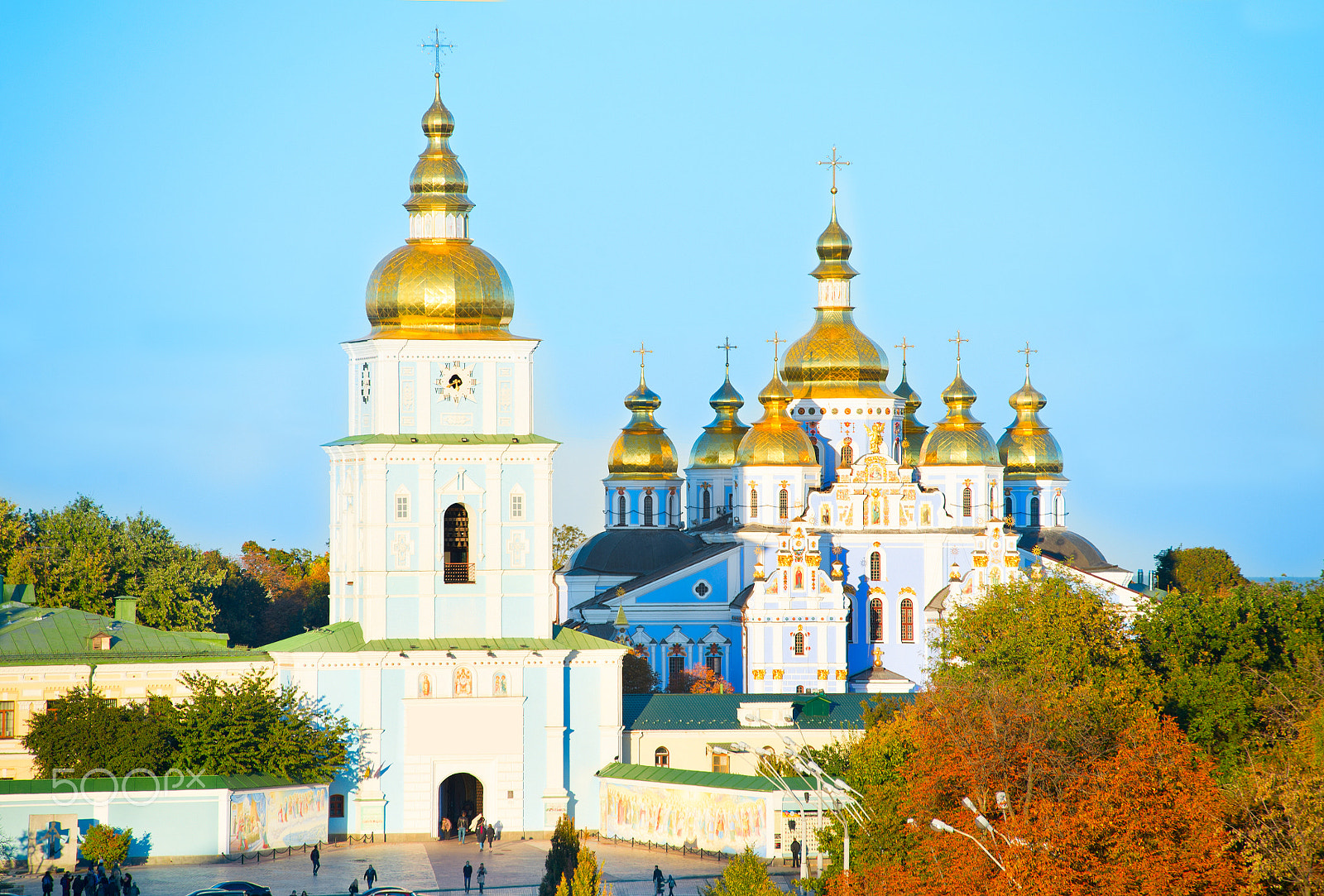 Nikon Df sample photo. Michael's golden-domed monastery photography
