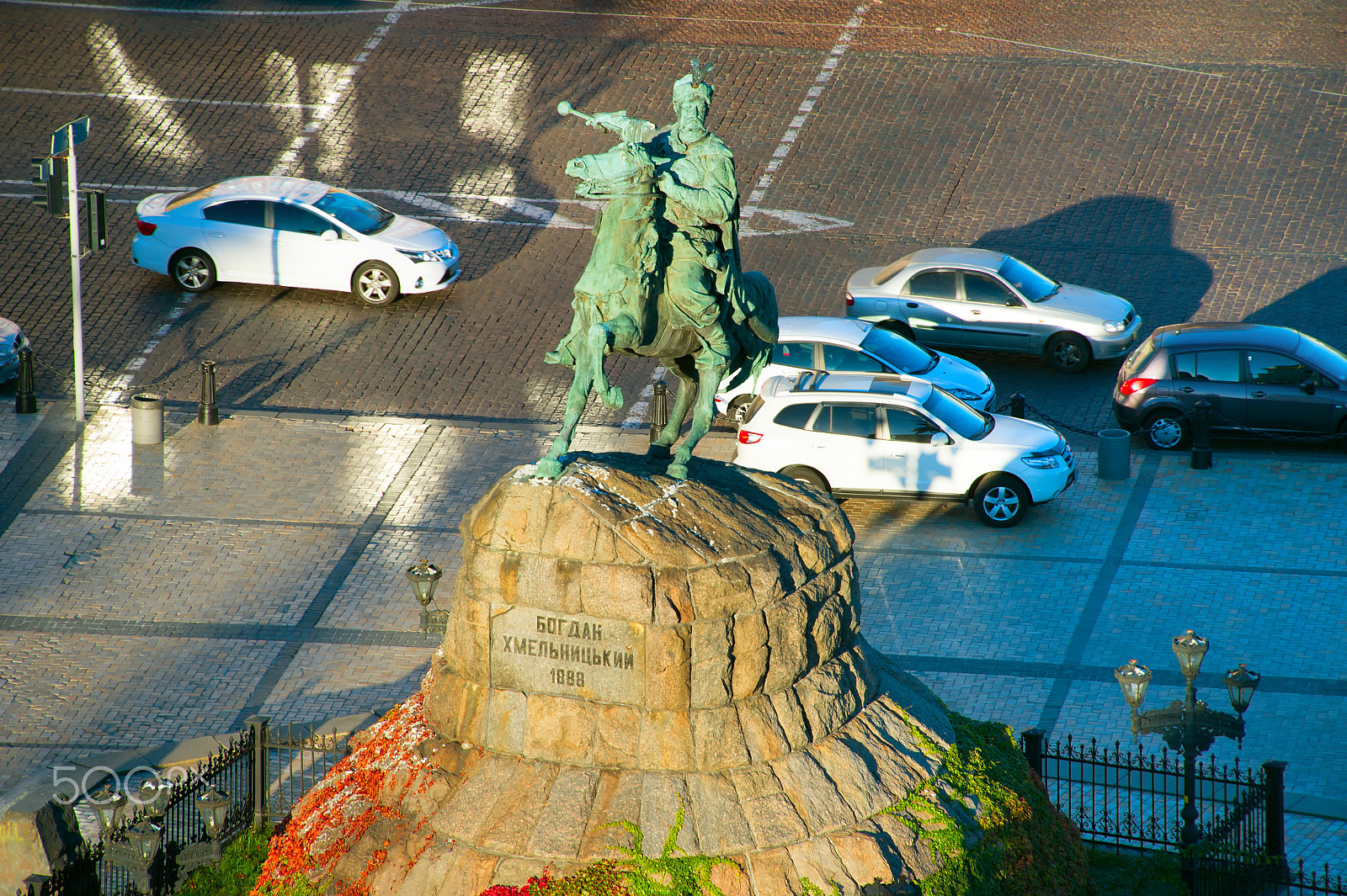 Nikon Df sample photo. Bohdan khmelnytsky monument. kiev, ukraine photography