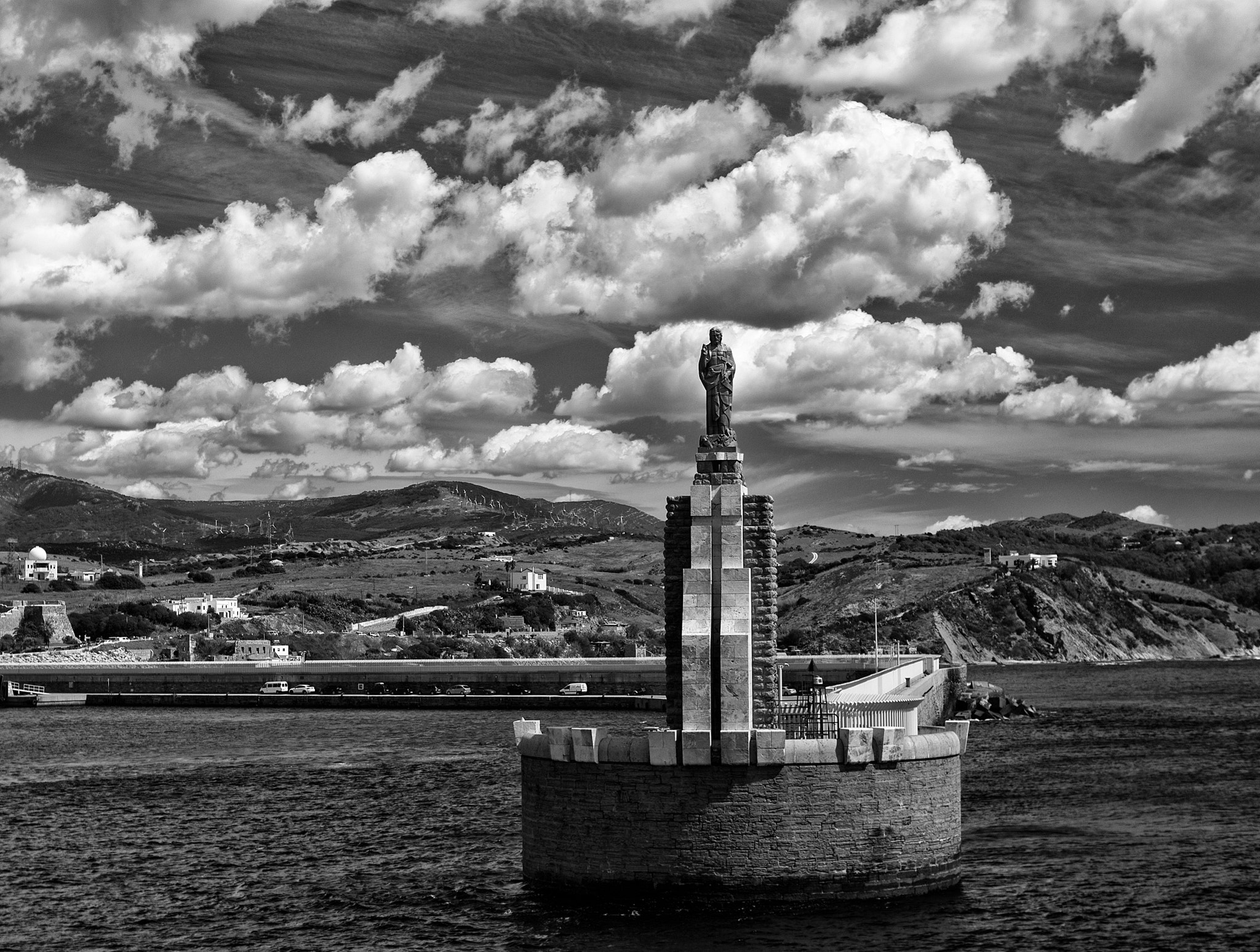 Pentax K-5 + Pentax smc DA 40mm F2.8 Limited sample photo. The guardian - port of tarifa, spain photography