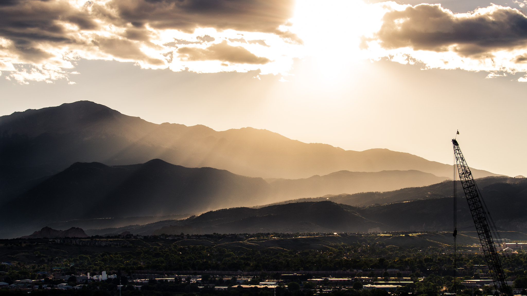 Canon EOS 100D (EOS Rebel SL1 / EOS Kiss X7) sample photo. Colorado sunsets photography