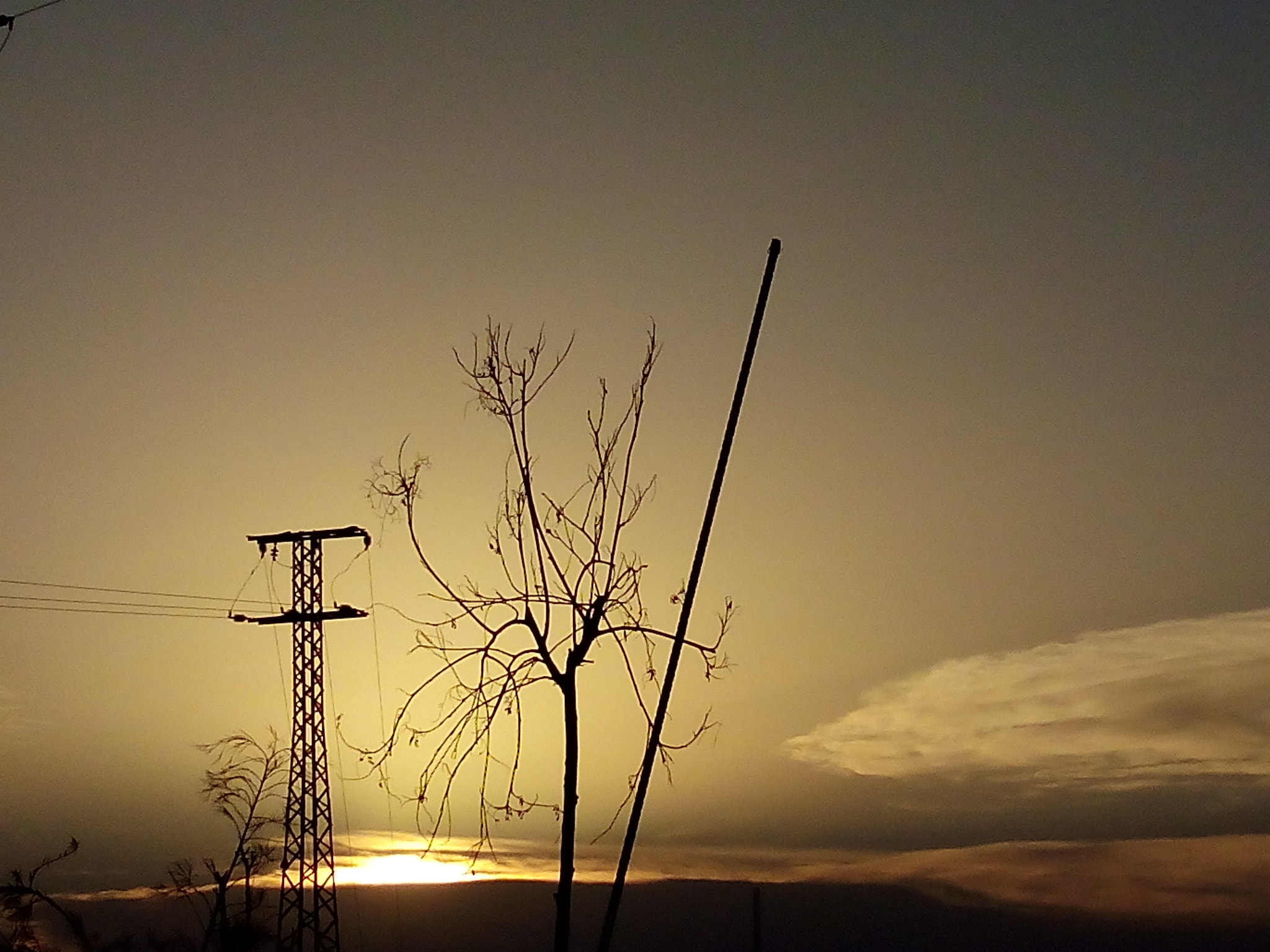 bq Aquaris E5 HD sample photo. Dorado atardecer photography