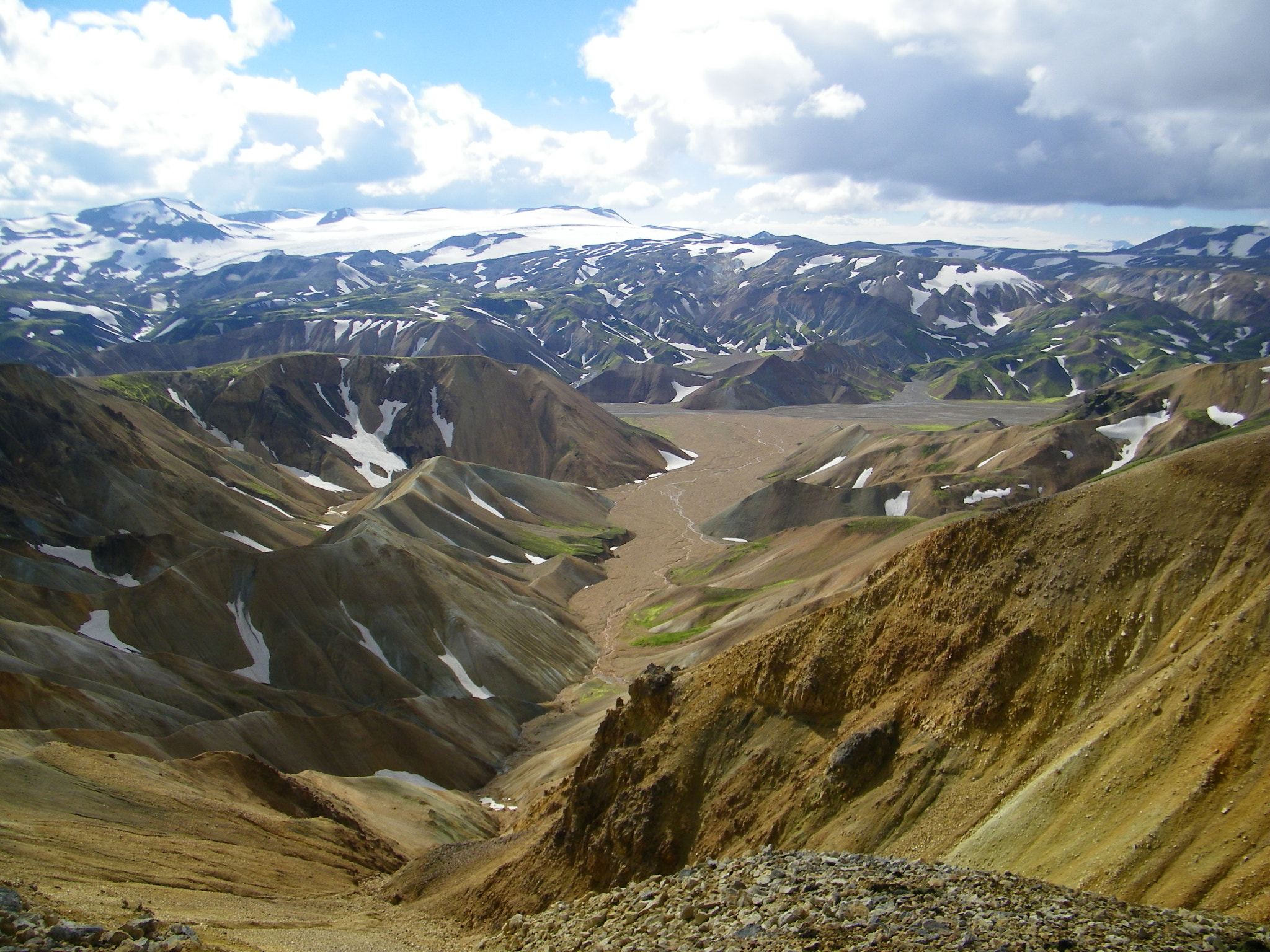 Kodak EASYSHARE Z1015 IS DIGITAL CAMERA sample photo. View on torfajökull, iceland, july 2016 photography