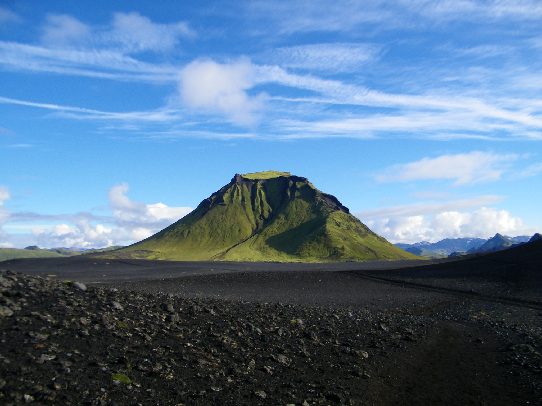 Kodak EASYSHARE Z1015 IS DIGITAL CAMERA sample photo. Hattafell in fjallabak, iceland photography