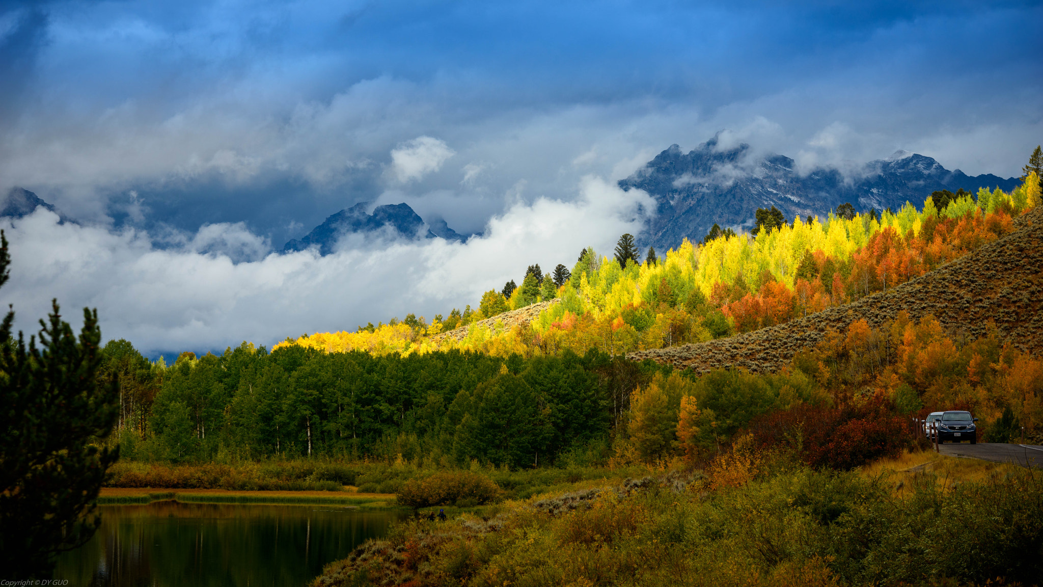 Sigma 70-200mm F2.8 EX DG OS HSM sample photo. Grand teton national park photography